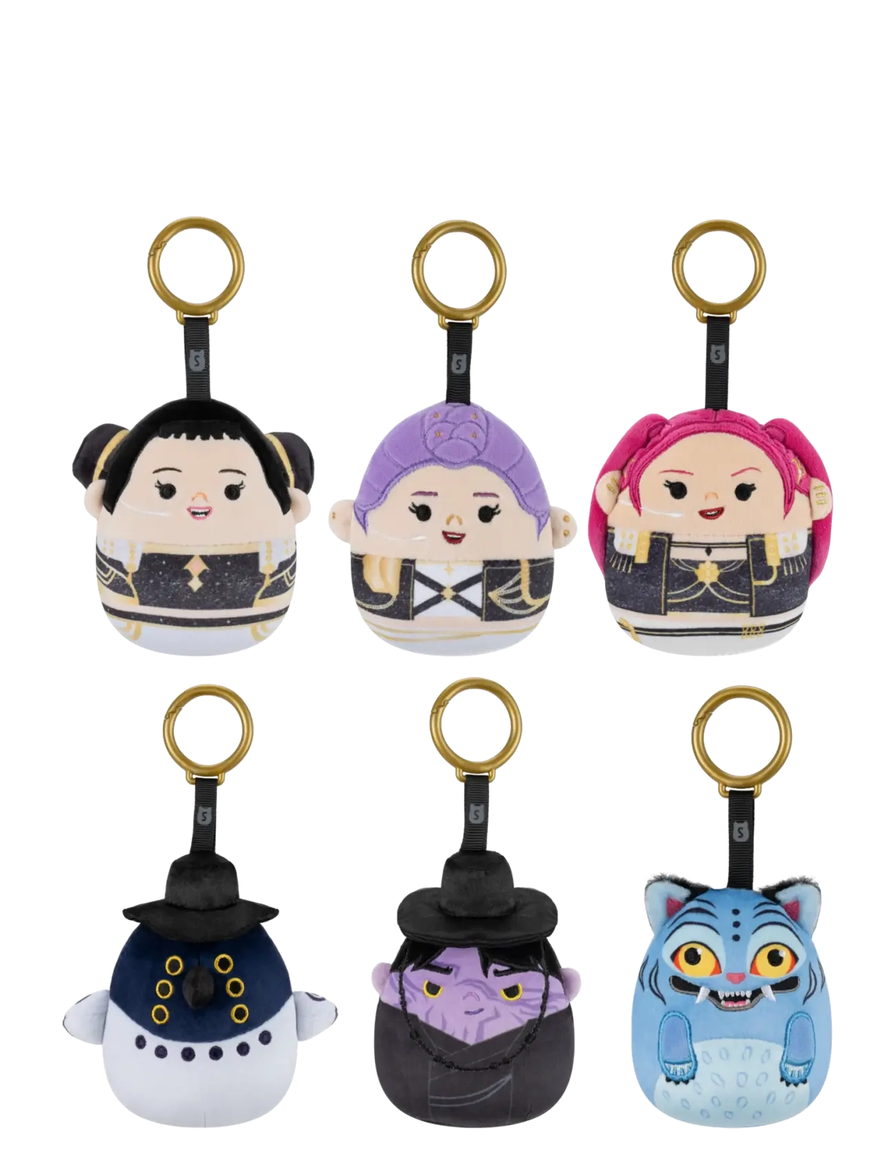 Demon Hunters Squishmallows - SQUISHMALLOWS KPDH BLIND CLIP-ON PLUSH ASS - mjuka leksaker - multi colour - 1