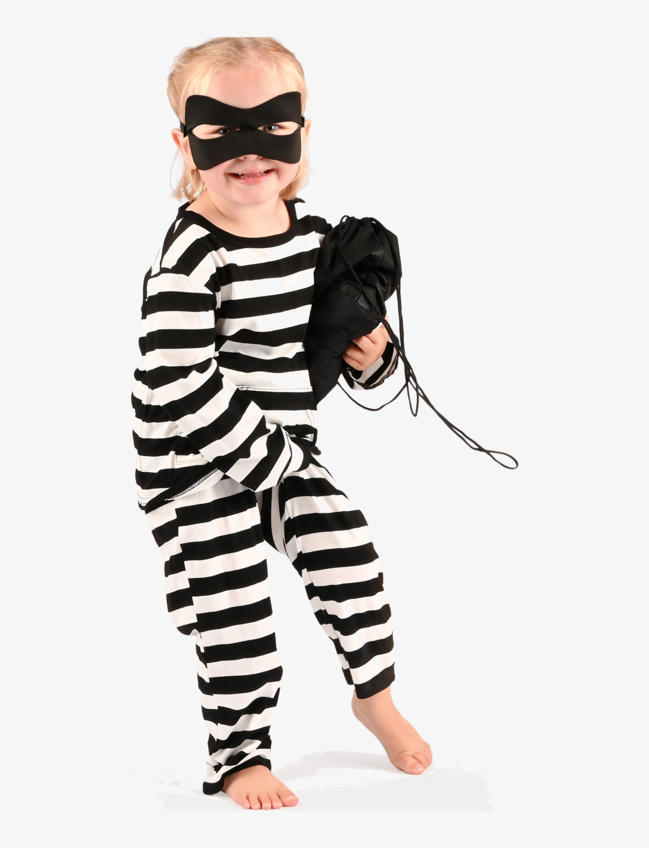 Den goda fen Bandit Set, Børn, Character Costumes, Sort, Str: 98/104