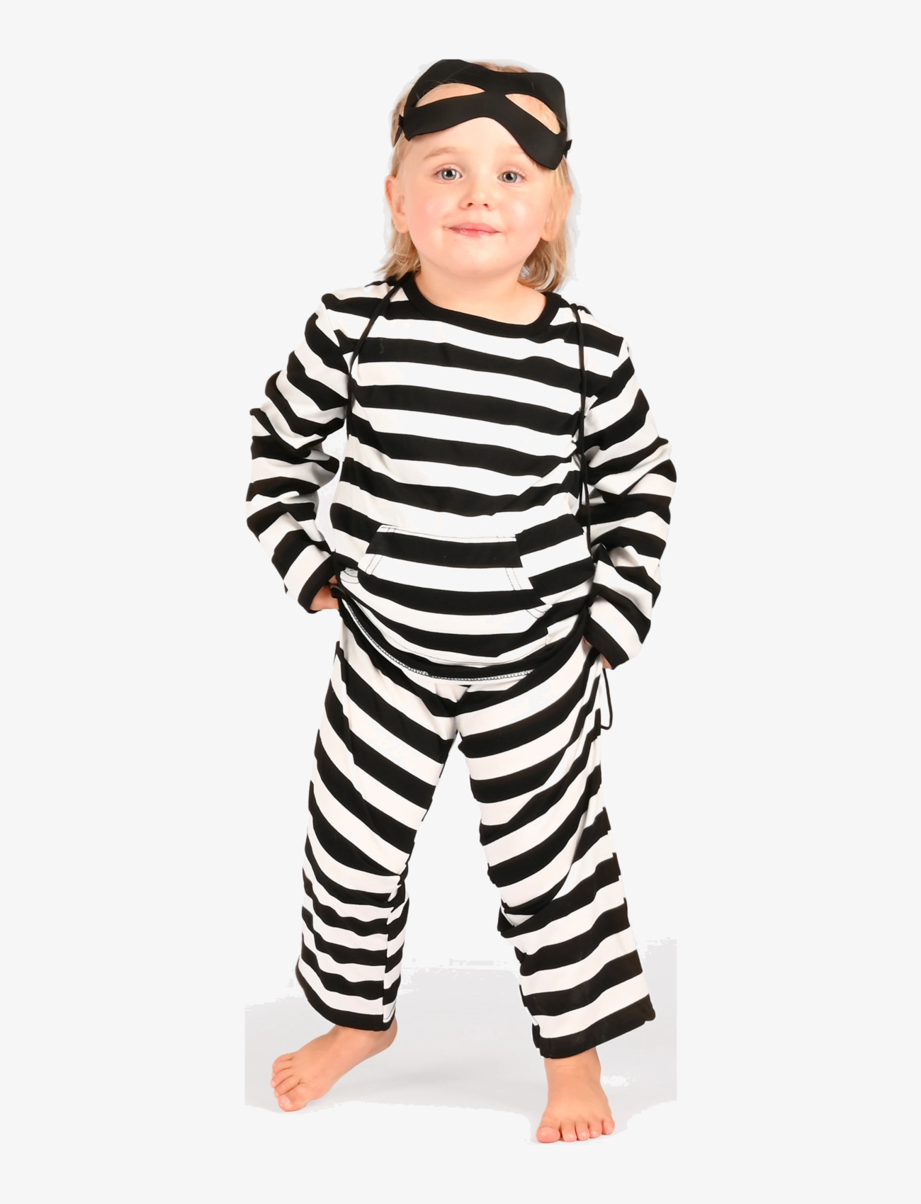 Den goda fen Bandit Set, 110/116, Black, Kostumer Og Tilbehør > Karakterkostumer, Børn