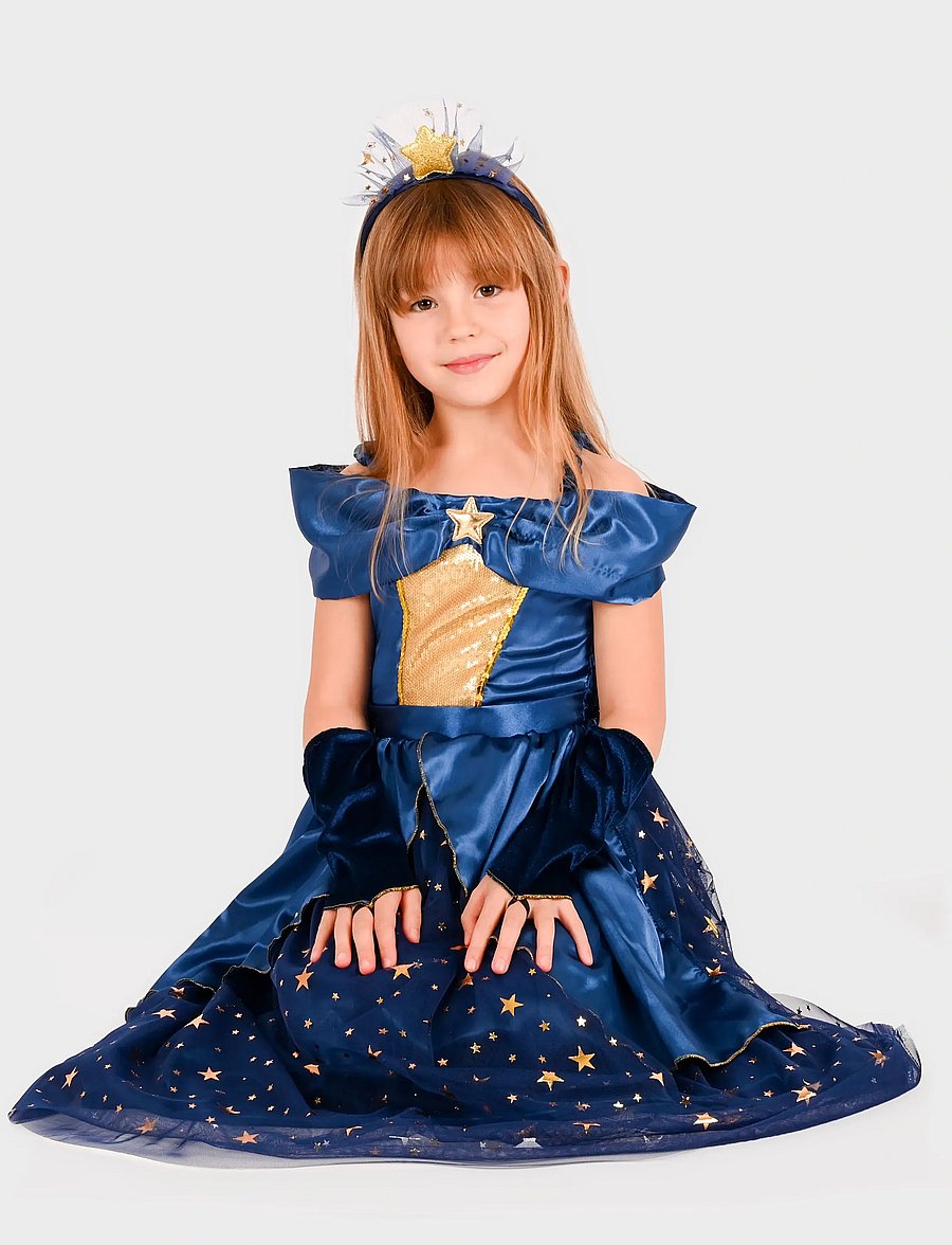 Den goda fen - STAR PRINCESS DRESS - kostiumy - blue - 3