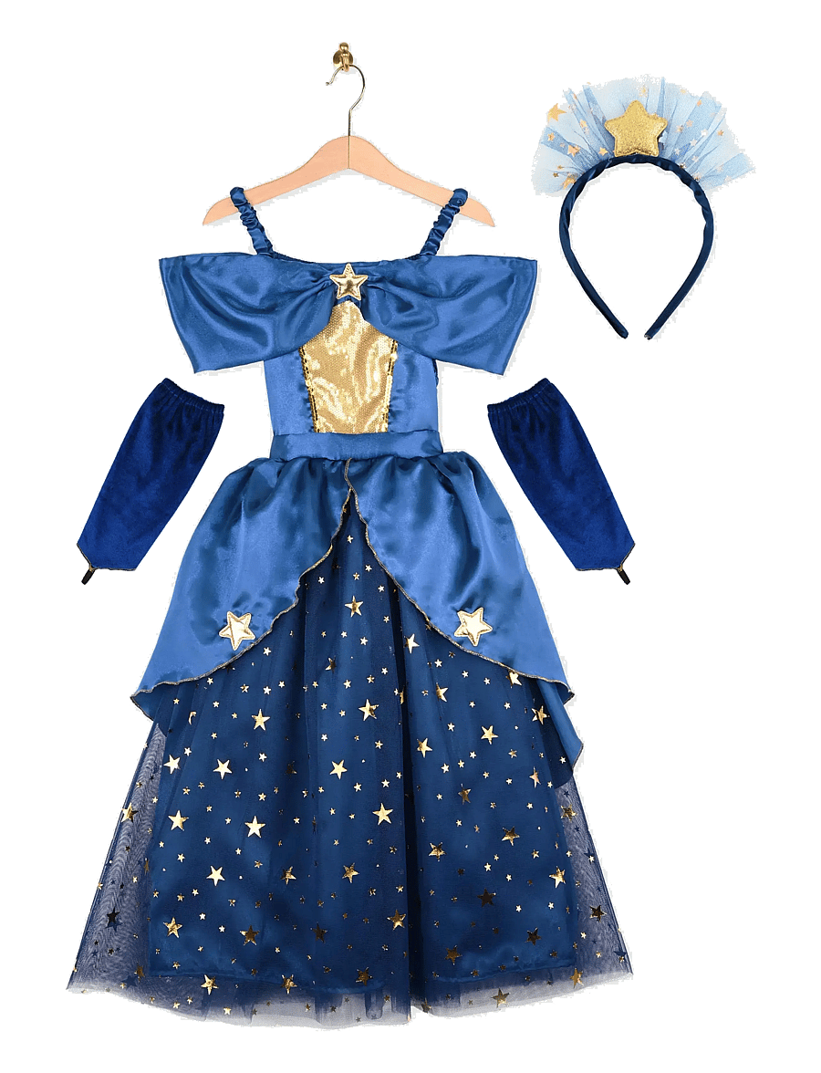 Den goda fen - STAR PRINCESS DRESS - kostiumai - blue - 2