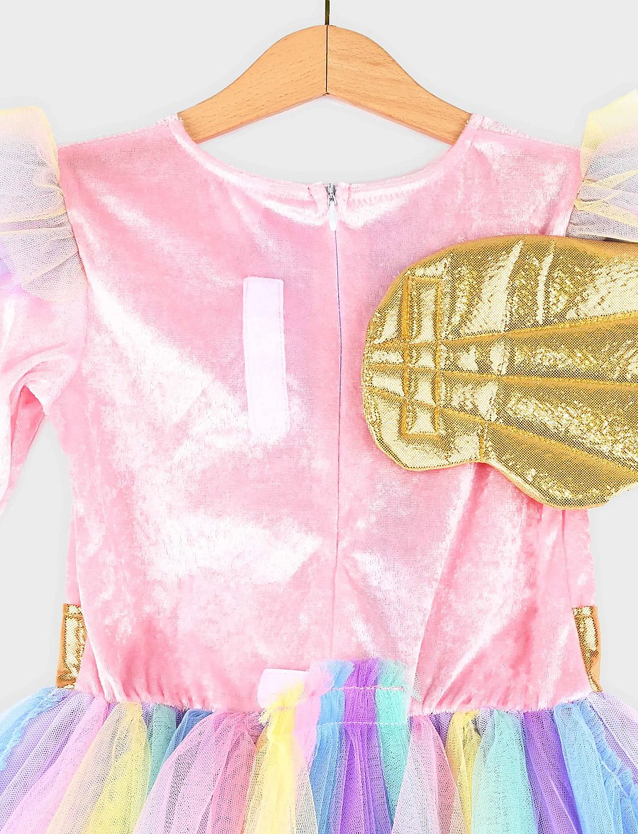 Den goda fen - DRESS UNICORN w DIADEM - déguisements - multicolour - 4