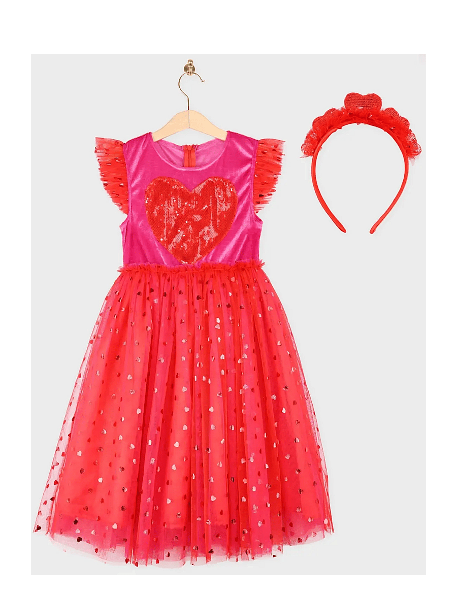 Den goda fen - DRESS OF LOVE SET - kostüme - red - 1