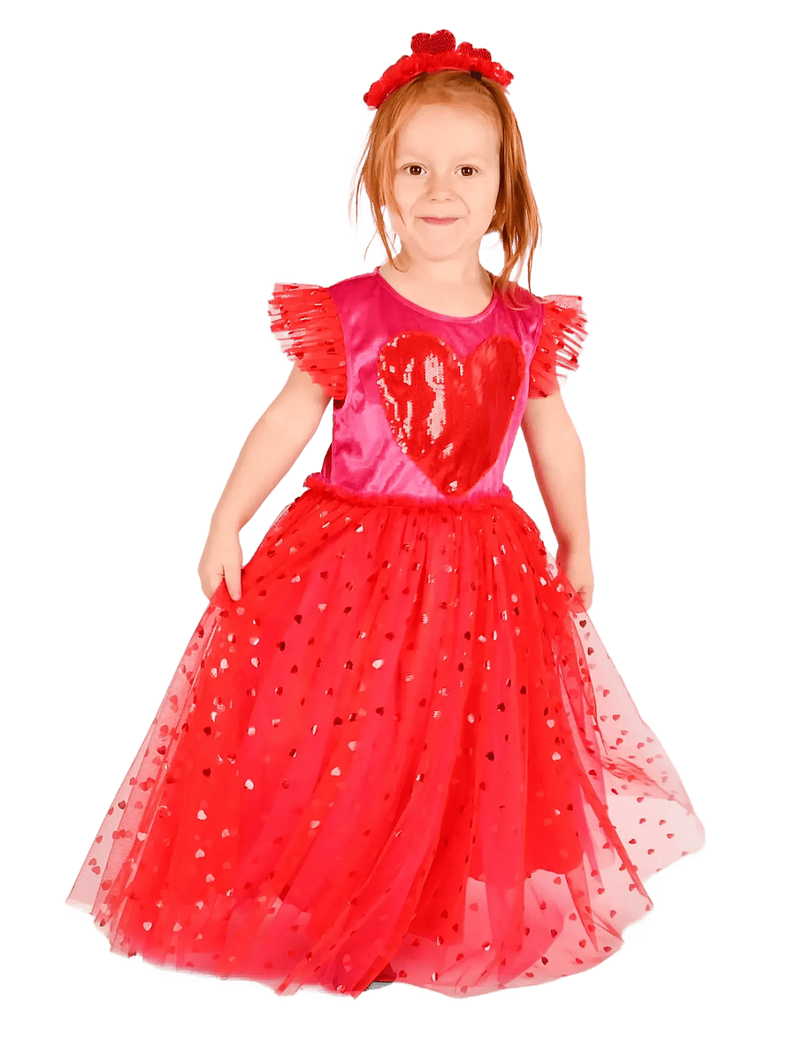 Den goda fen - DRESS OF LOVE SET - kostüme - red - 0