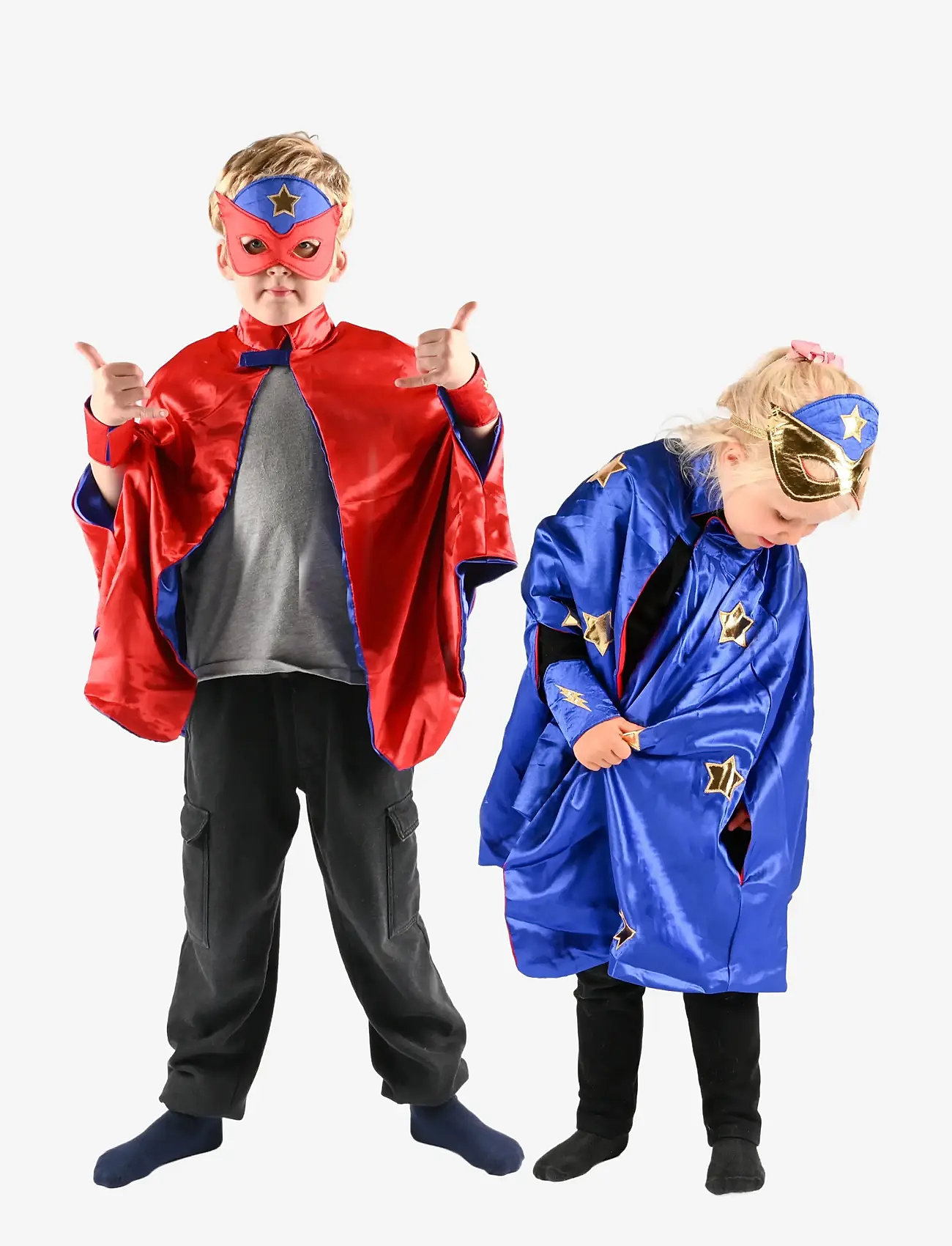 Den goda fen - CAPE w ACCESSORIES BLUE/RED - costumes - multicolour - 0