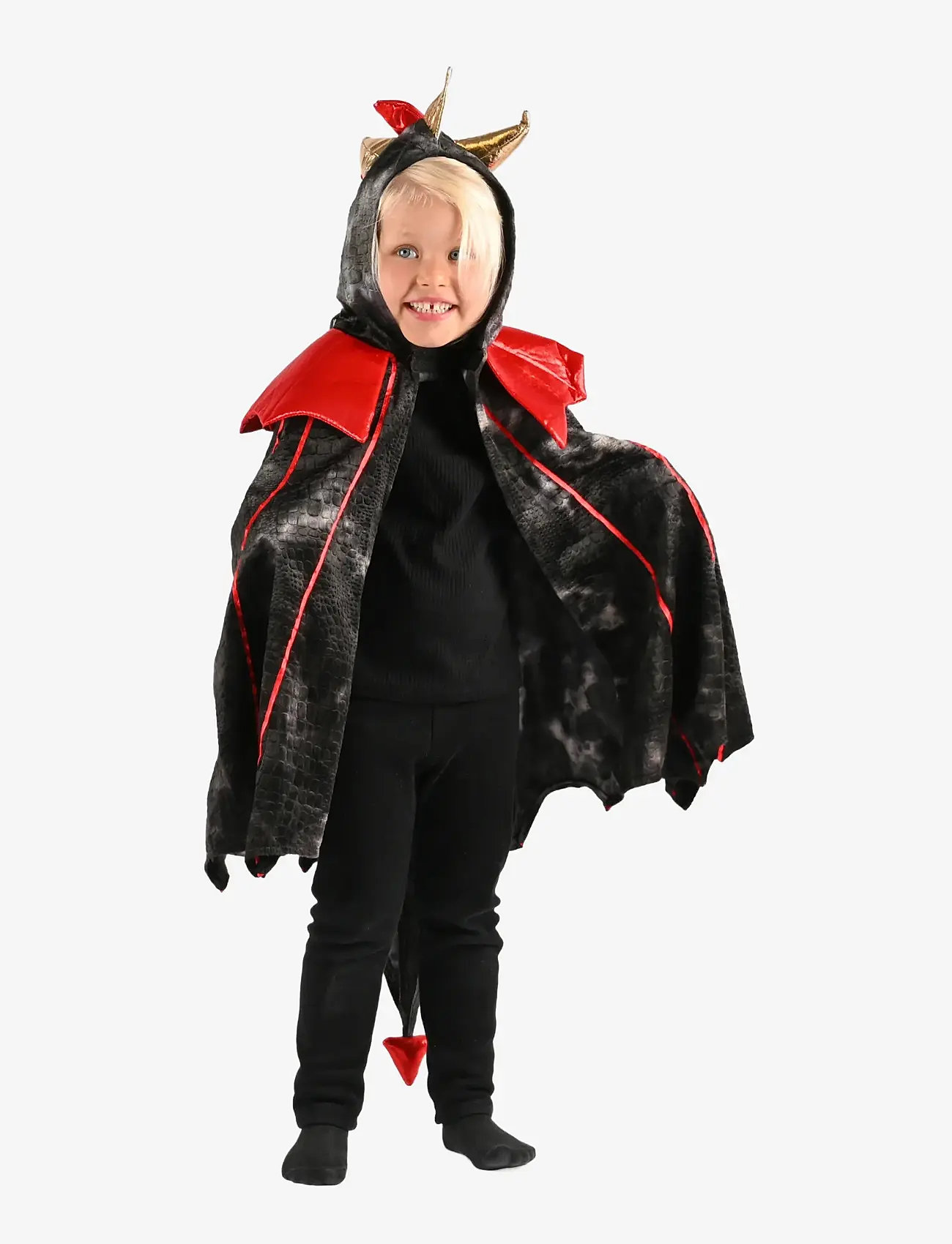 Den goda fen - CAPE BLACK DRAGON - kostüümid - black - 0