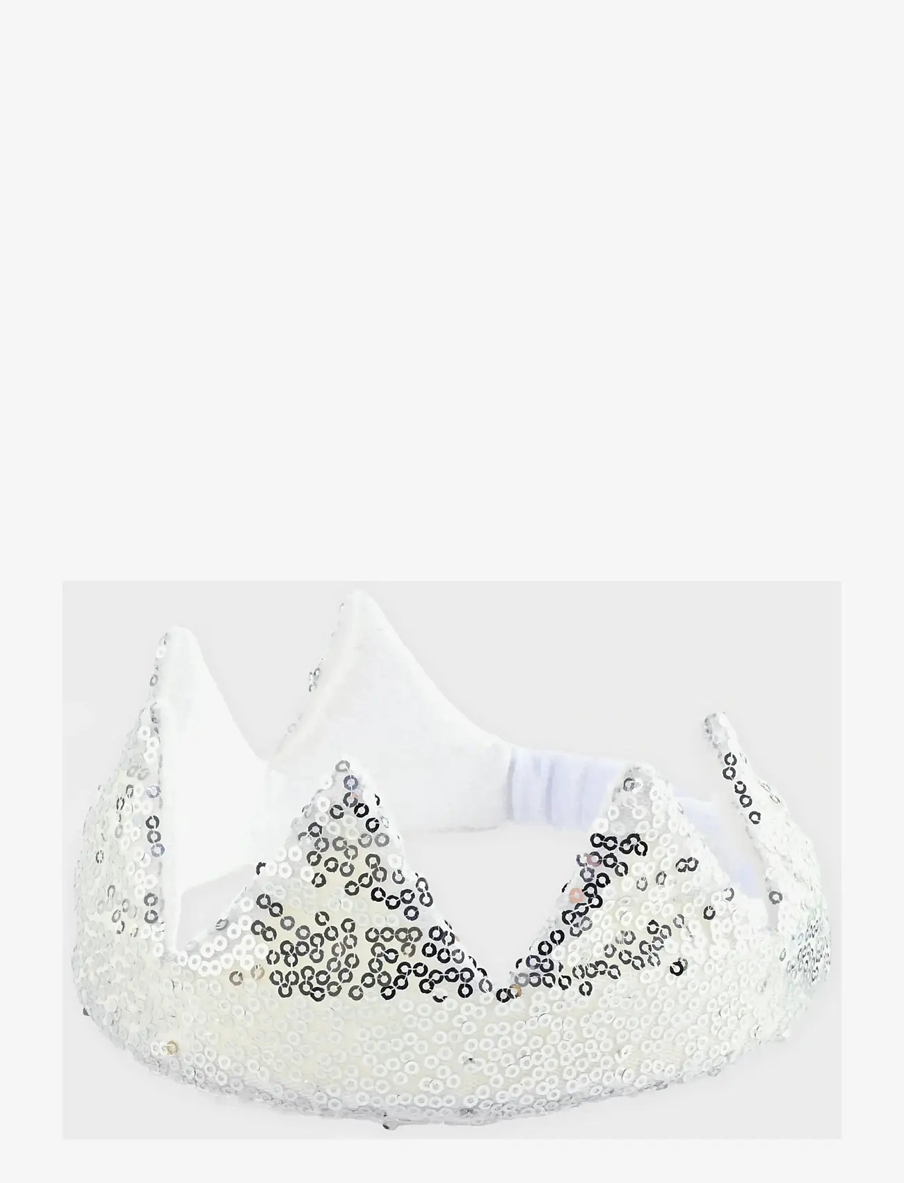Den goda fen - CROWN SILVER SEQUIN - maskeradtillbehör - silver - 1