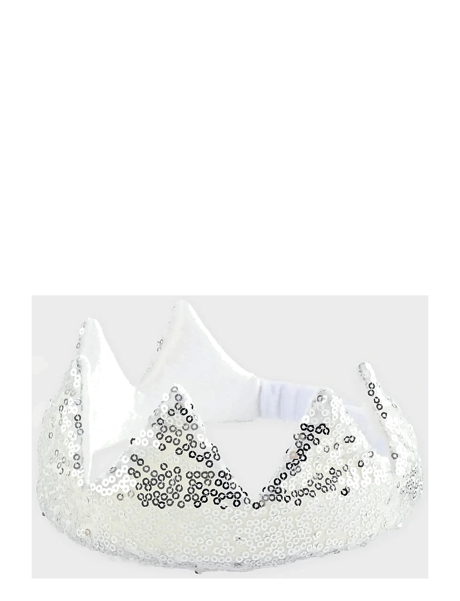 Den goda fen - CROWN SILVER SEQUIN - kostüm-zubehör - silver - 0