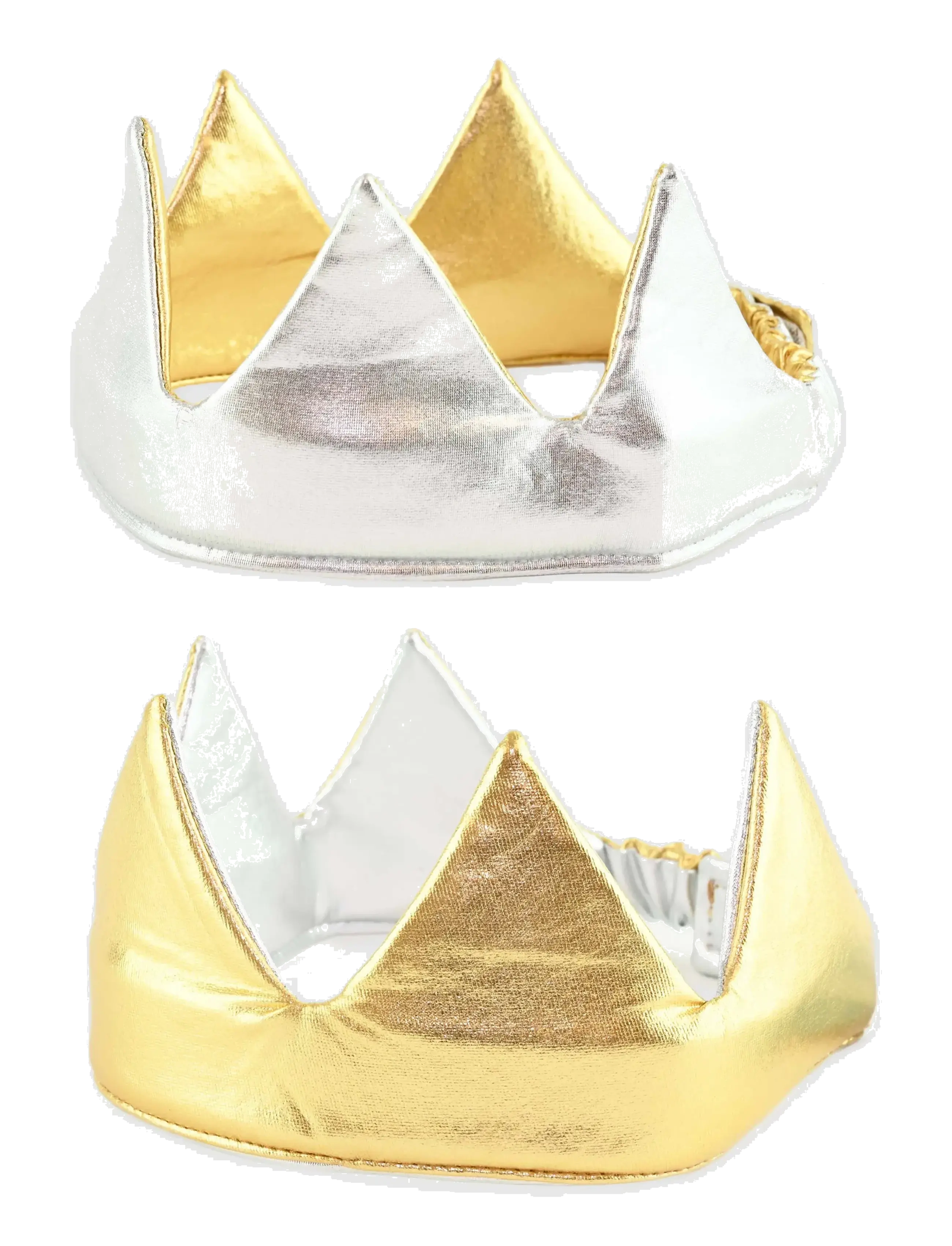 DEN GODA FEN Crown Reversible Gold & Silber Gold - One Size - Kinder