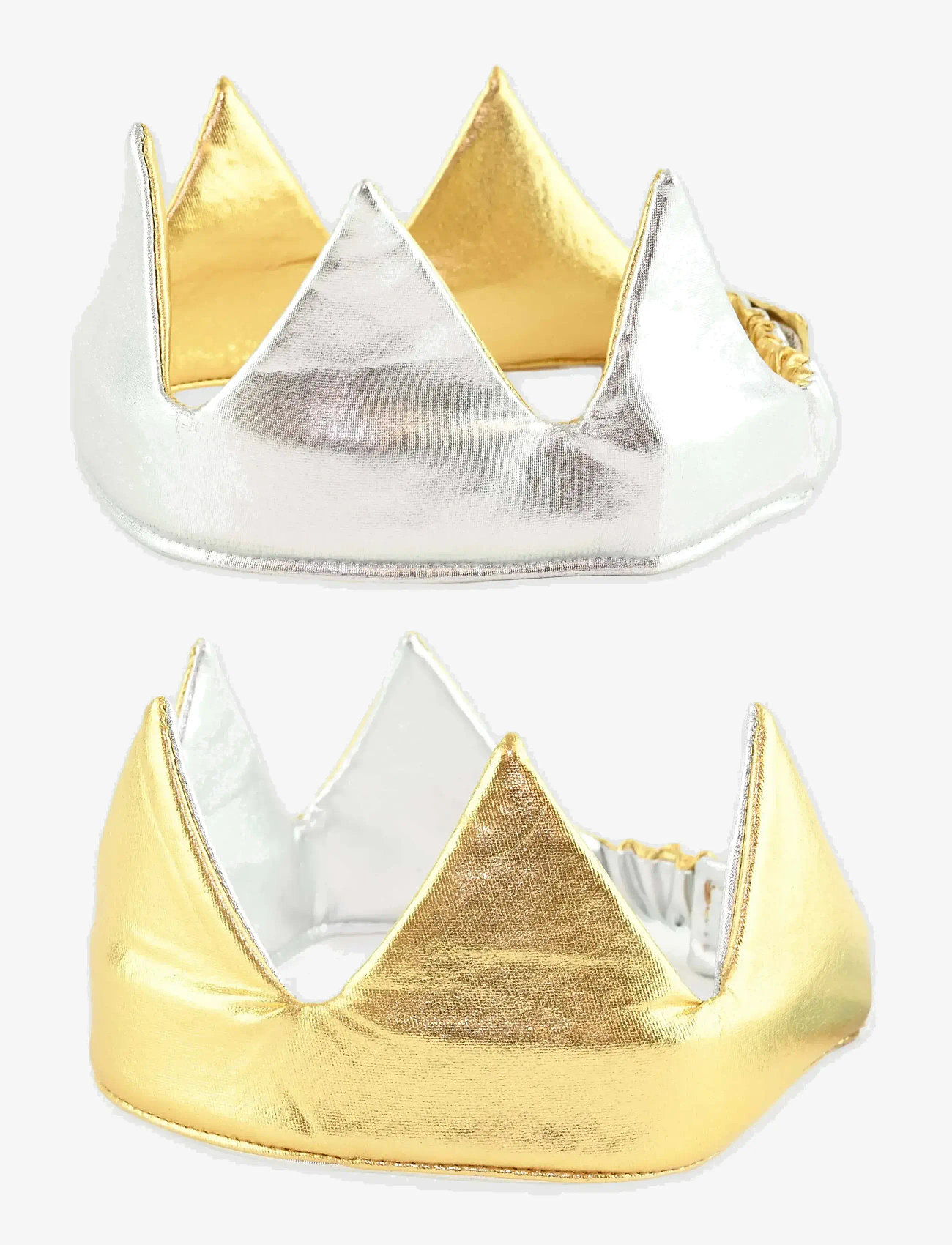 Den goda fen - CROWN REVERSIBLE GOLD & SILVER - costume accessories - gold - 0