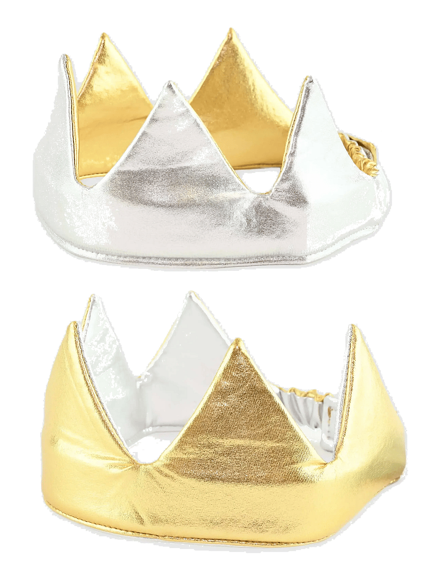 Den goda fen - CROWN REVERSIBLE GOLD & SILVER - kostüm-zubehör - gold - 0