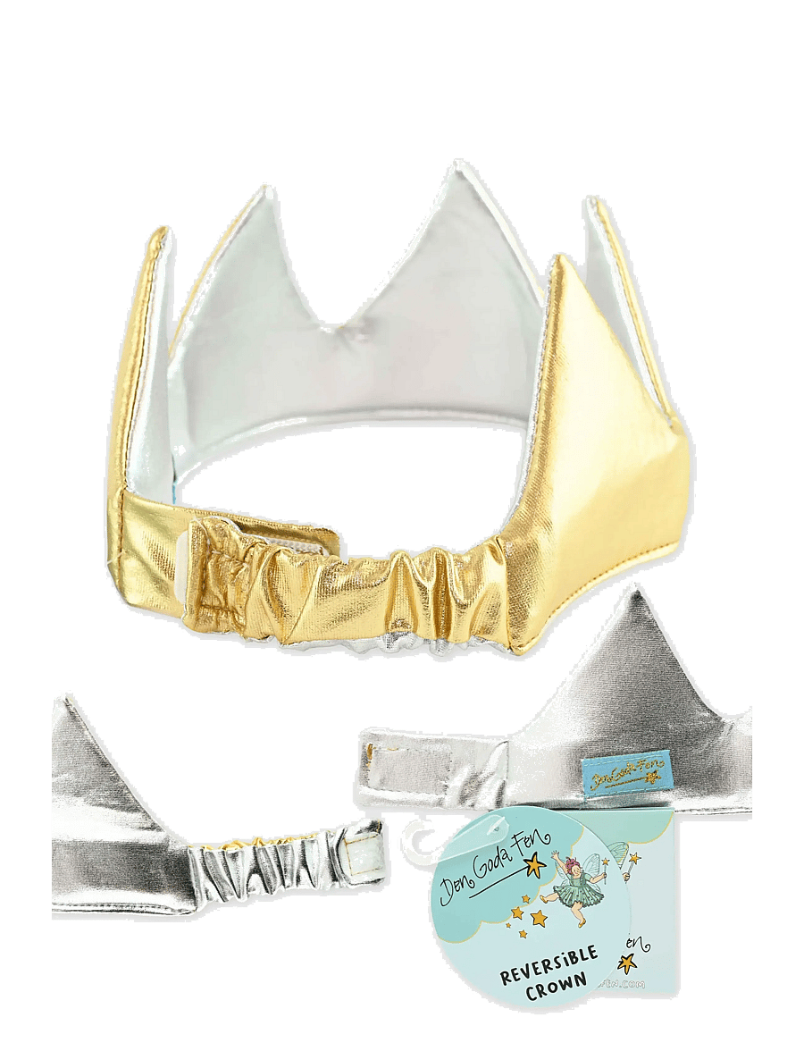 Den goda fen - CROWN REVERSIBLE GOLD & SILVER - kostüm-zubehör - gold - 1
