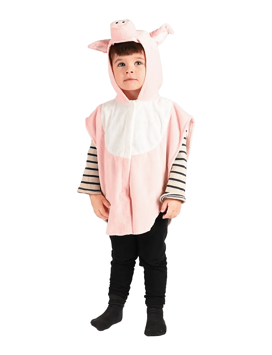 Den goda fen - MINI CAPE PIGLET 1-4 YEARS - kostüümid - pink - 0