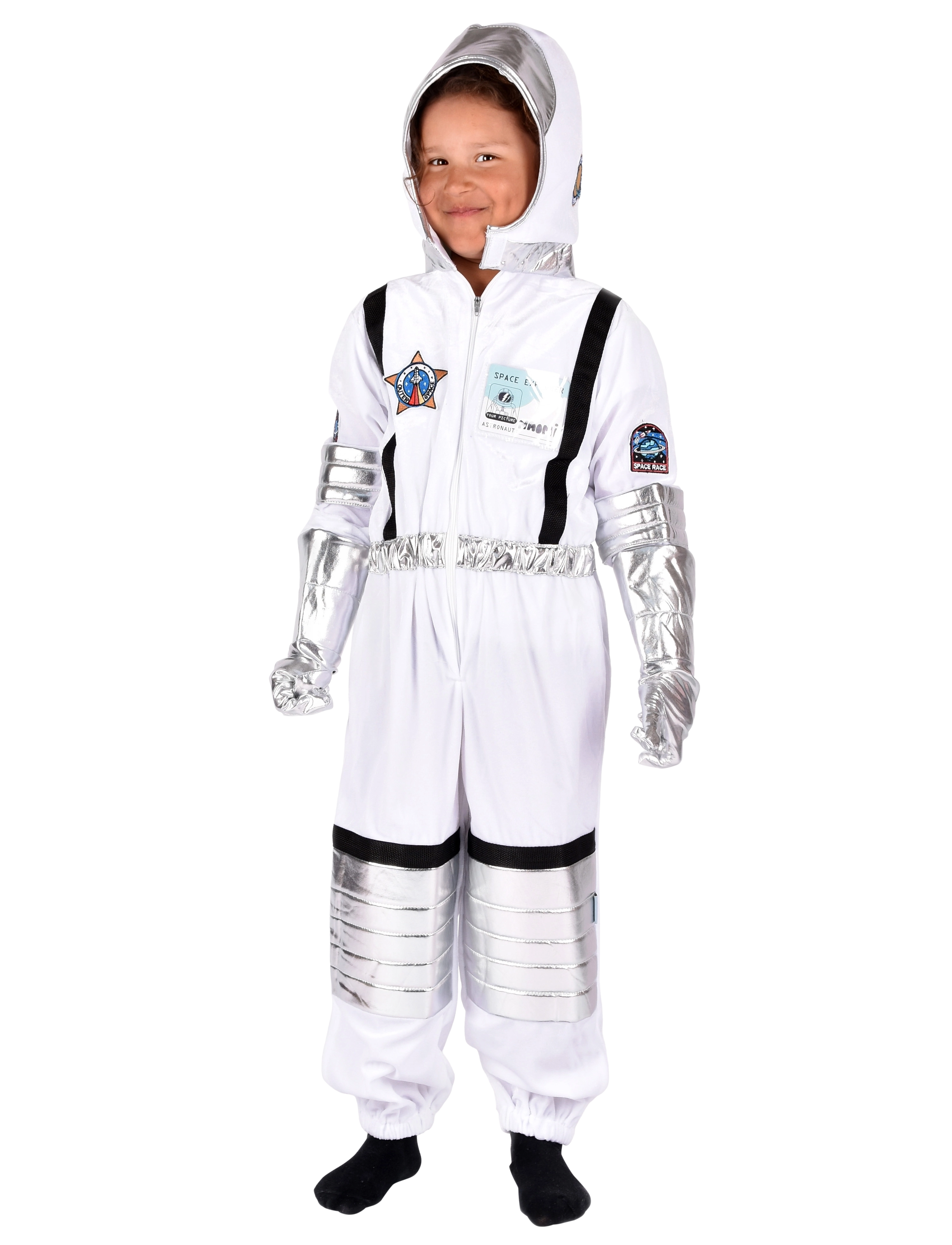 Den goda fen Astronaut Costume - 4 for 3 - WHITE/GREY / white