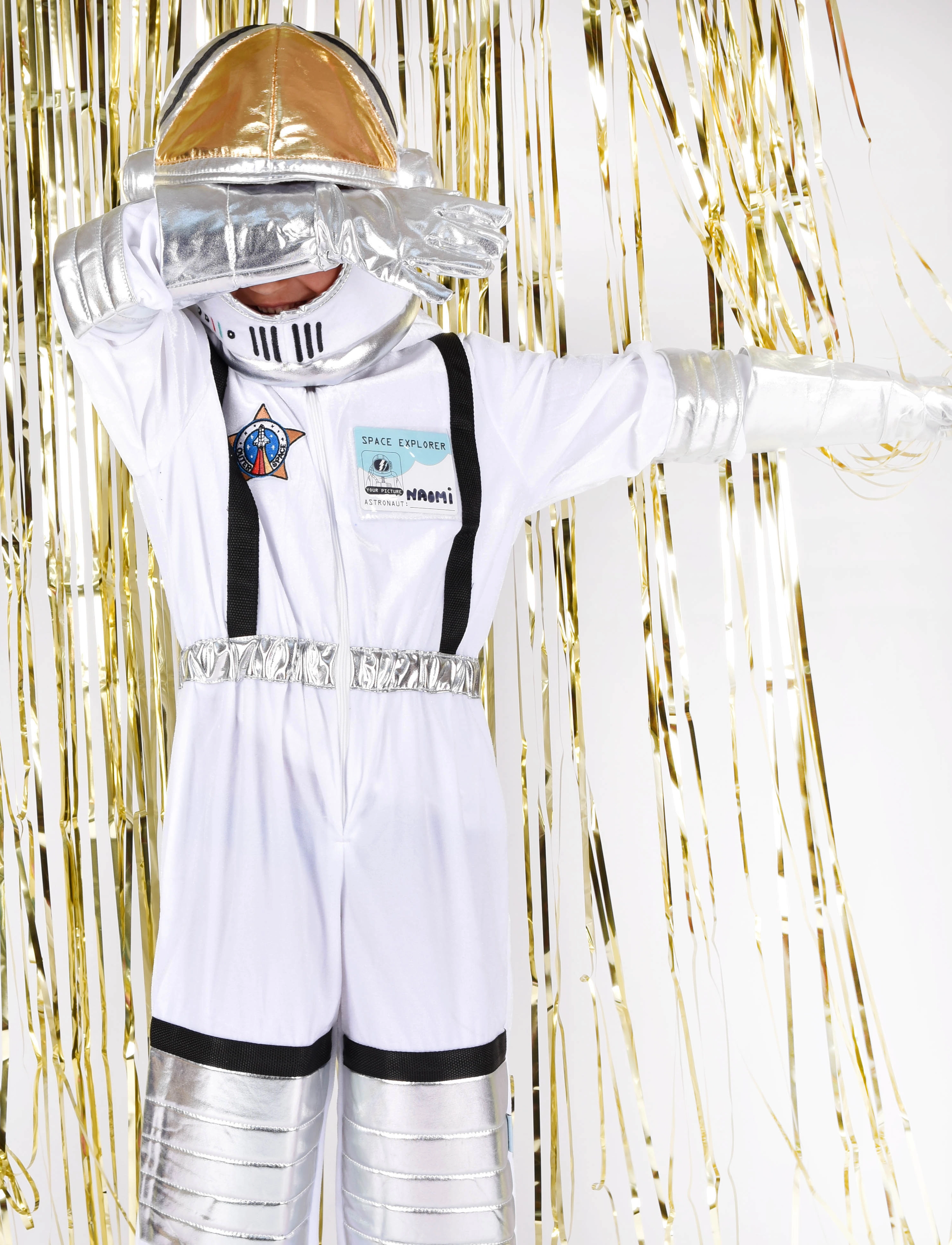 Den goda fen - Astronaut Costume - naamiaisasut - white/grey - 4