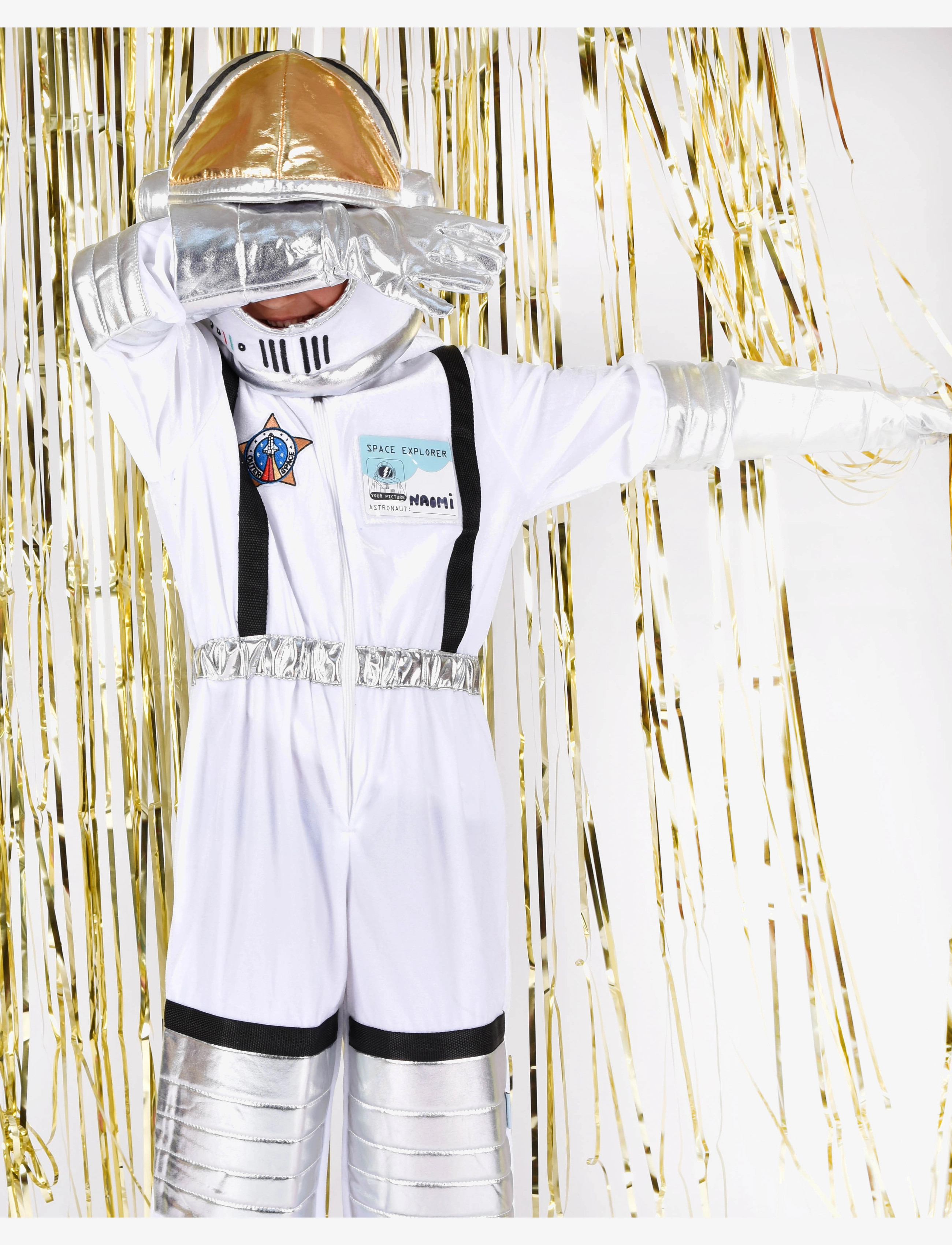 Den goda fen - Astronaut Costume - naamiaisasut - white/grey - 2