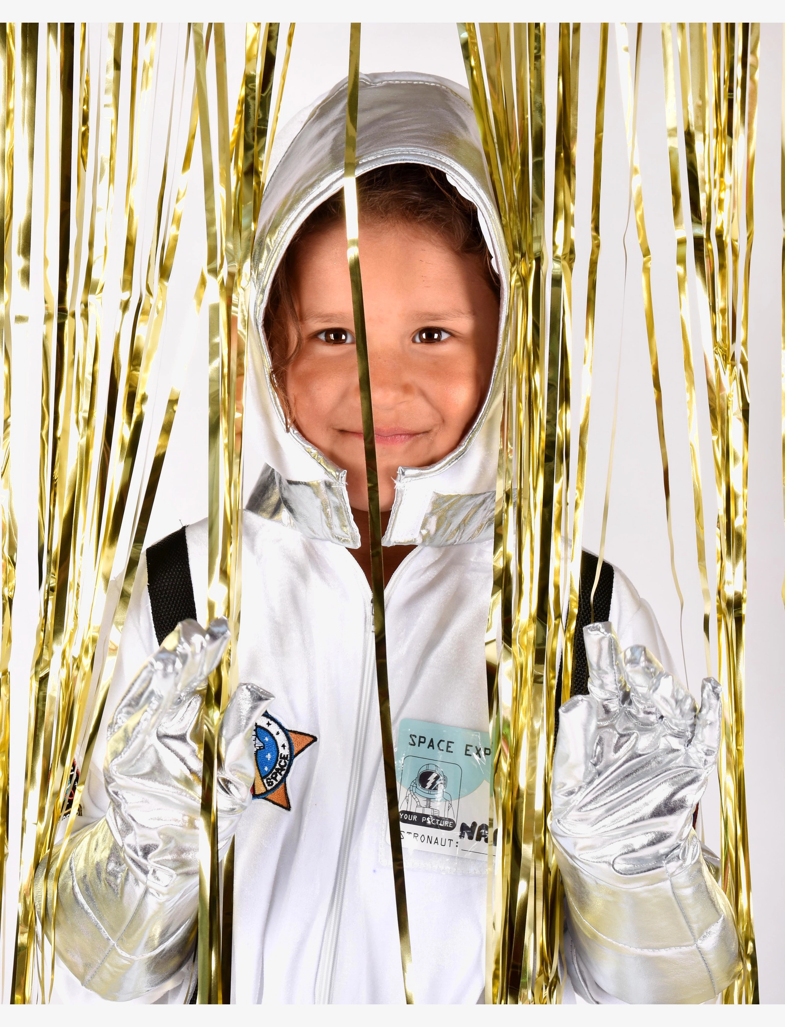 Den goda fen - Astronaut Costume - naamiaisasut - white/grey - 3
