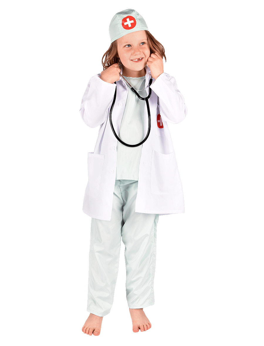 Den goda fen - Doctor Set - maskeradkläder - white - 0