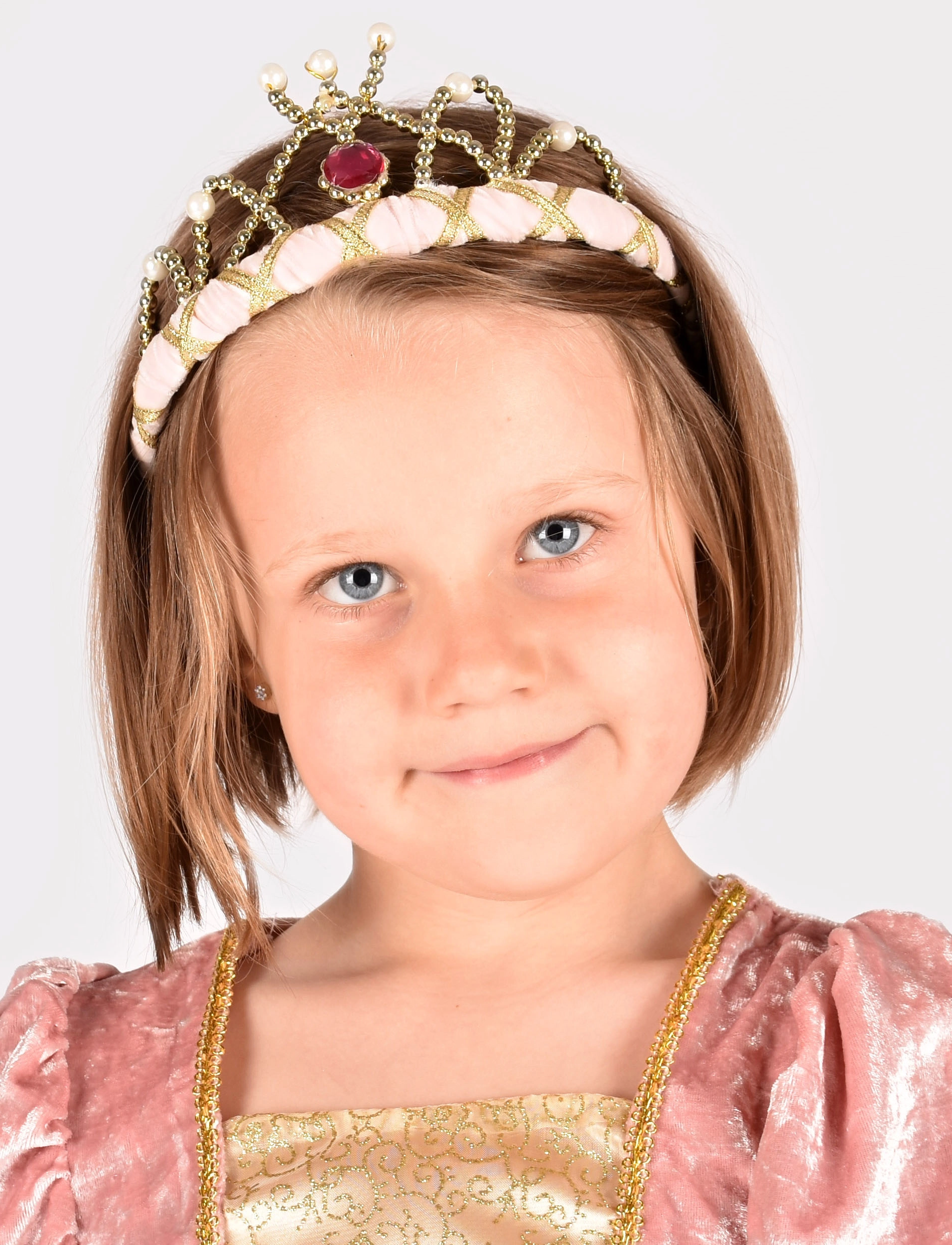 Den goda fen - Velvet Tiara - kostiumų priedai - pink - 3