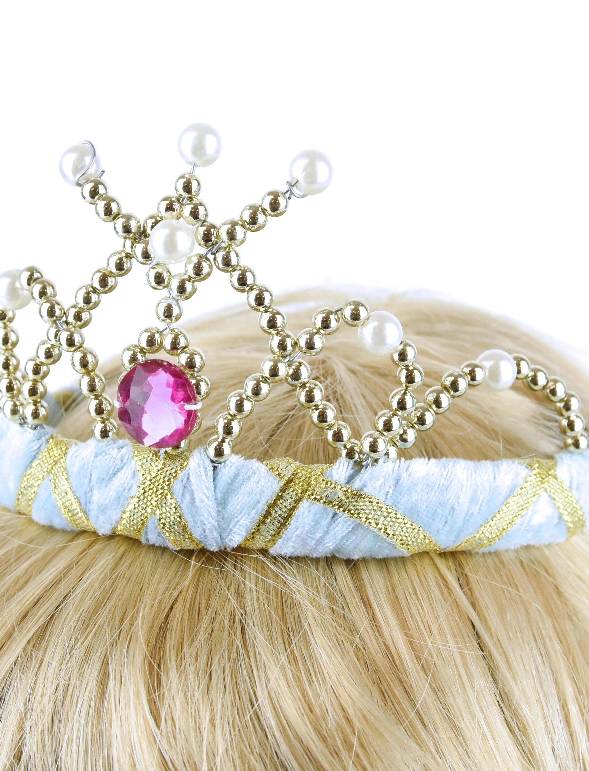 Den goda fen Velvet Tiara, One Size, Costumes & Accessories, Blau - Kinder