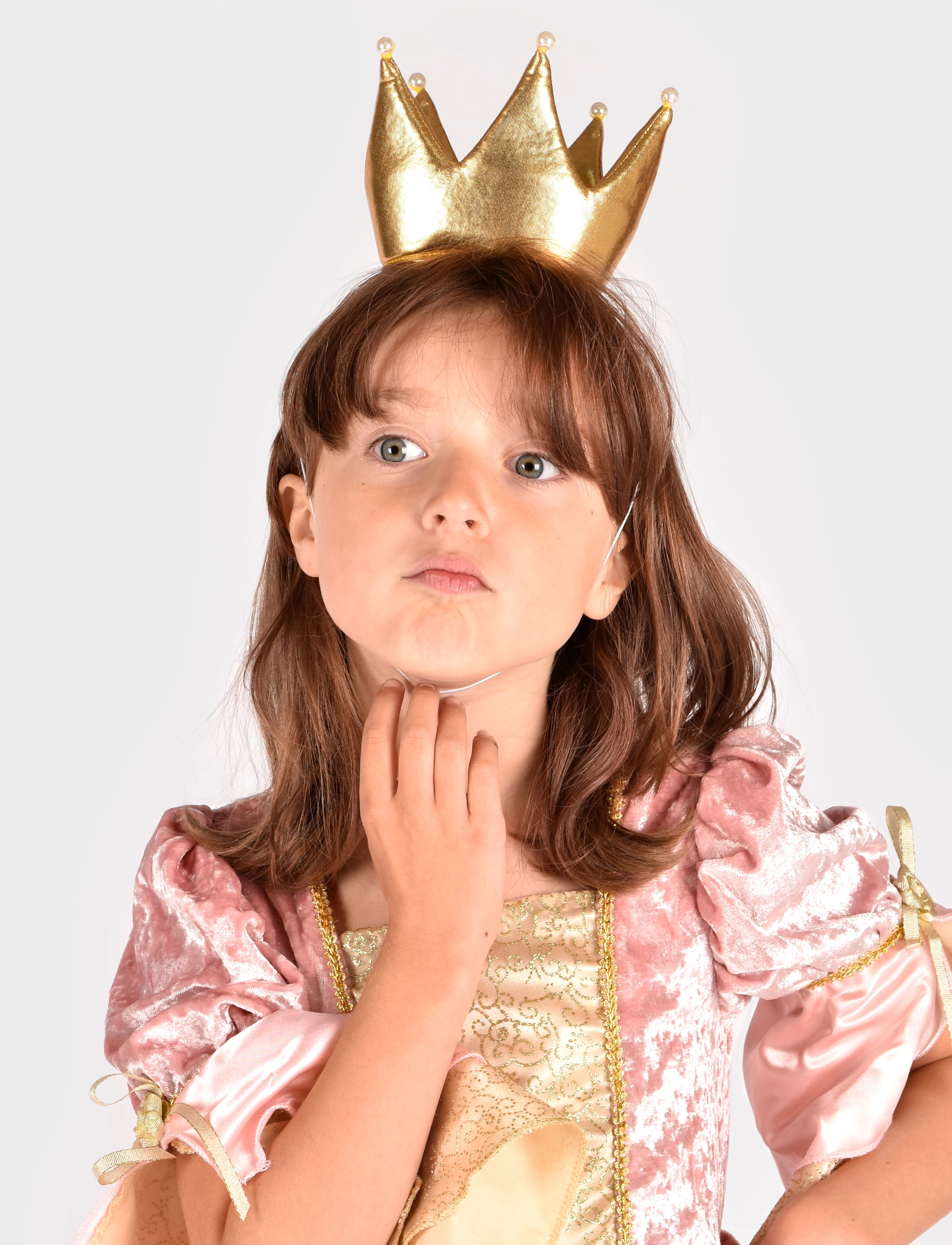 Den goda fen Crown Princess Gold, Børn, Costumes Tilbehør, Guld, Str: ONE SIZE