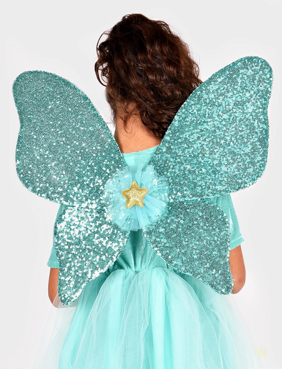Den goda fen - Fairy Wings - kostüm-zubehör - teal - 2