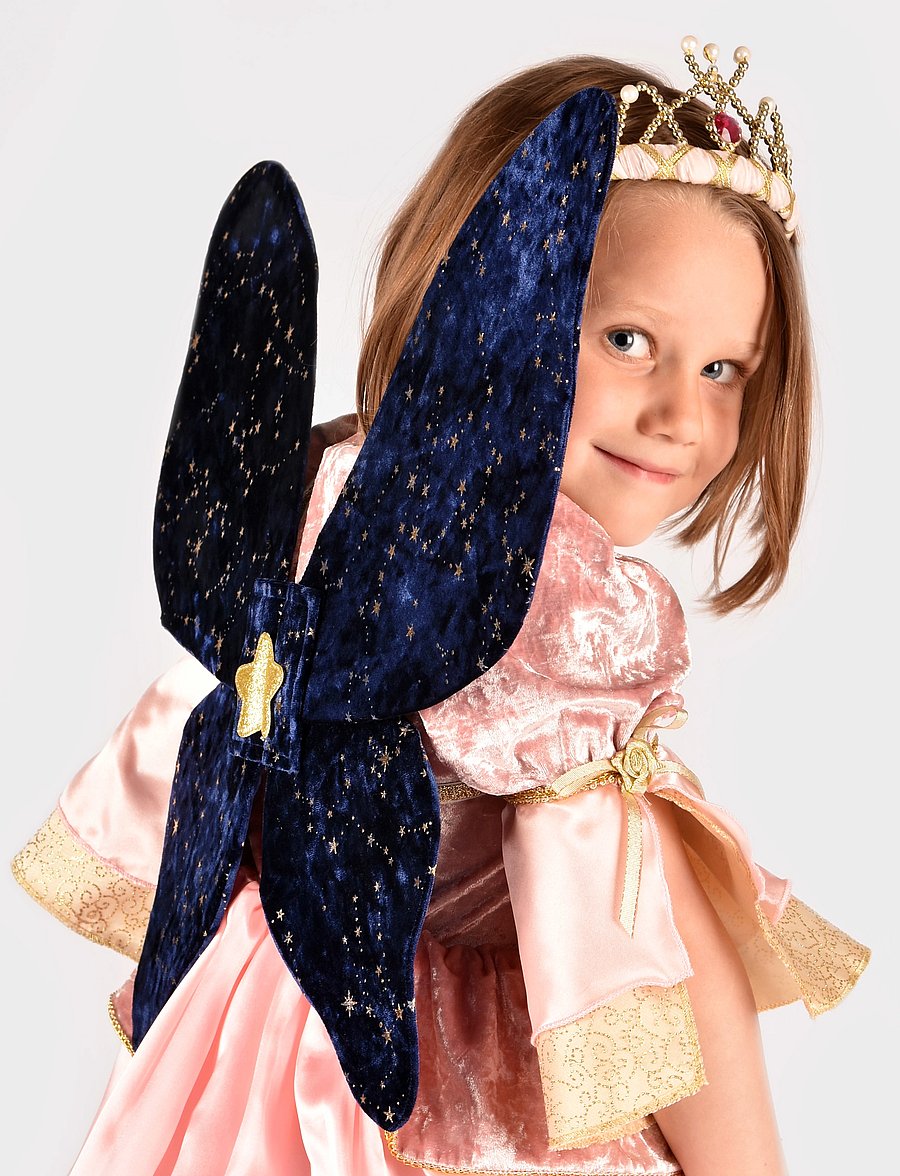 Den goda fen - Fairy Wings - kostüümide aksessuaarid - dark blue - 4