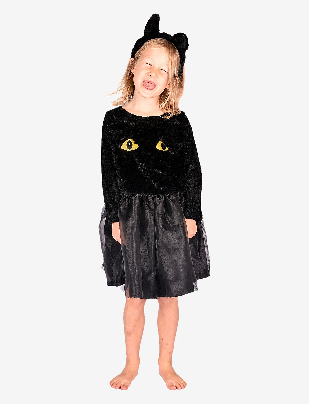 Den goda fen - Cat Dress - kostumer - black - 1