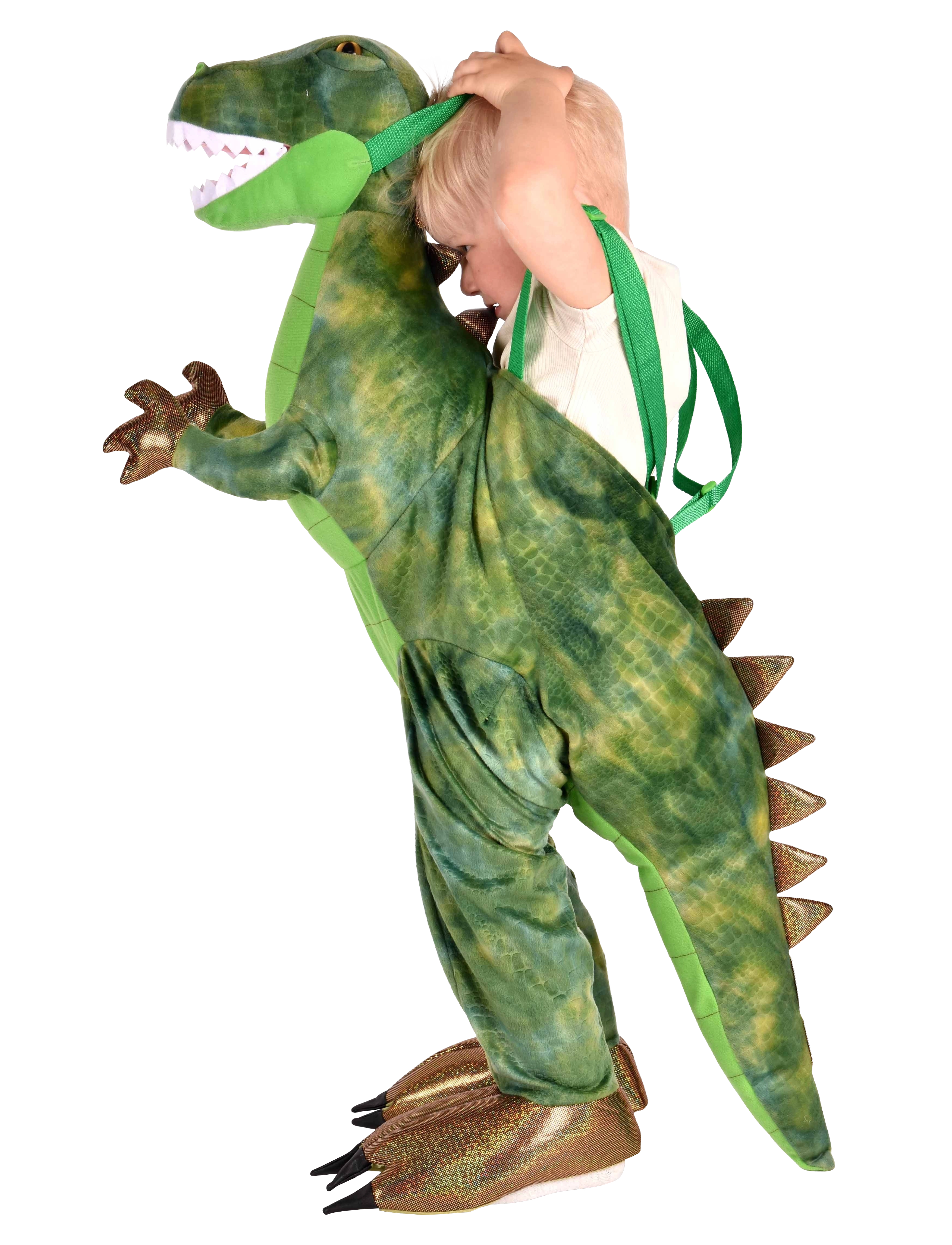 Den goda fen - Jump-In Dinosaur Costume - búningar - green - 1