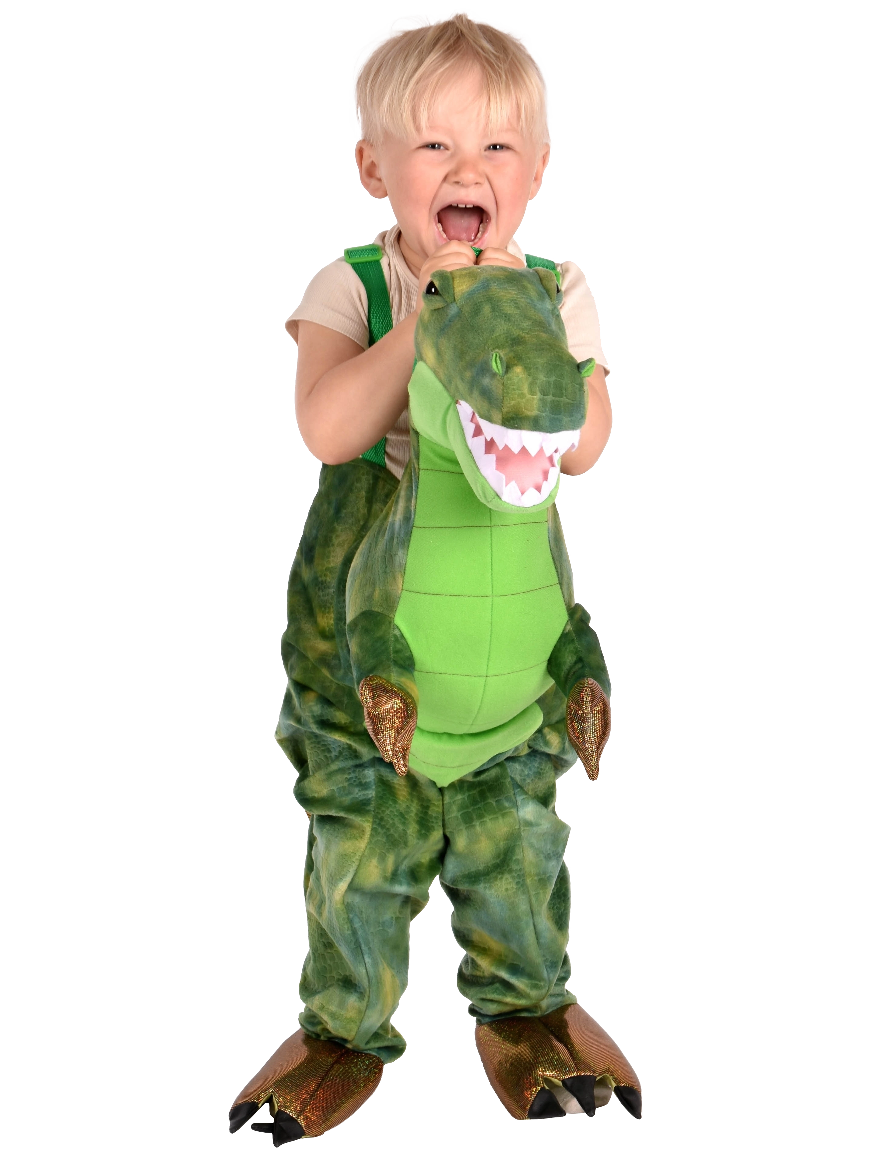 Den goda fen - Jump-In Dinosaur Costume - búningar - green - 2