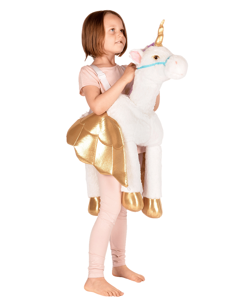Den goda fen - Ride On Unicorn - kostüümid - white - 0