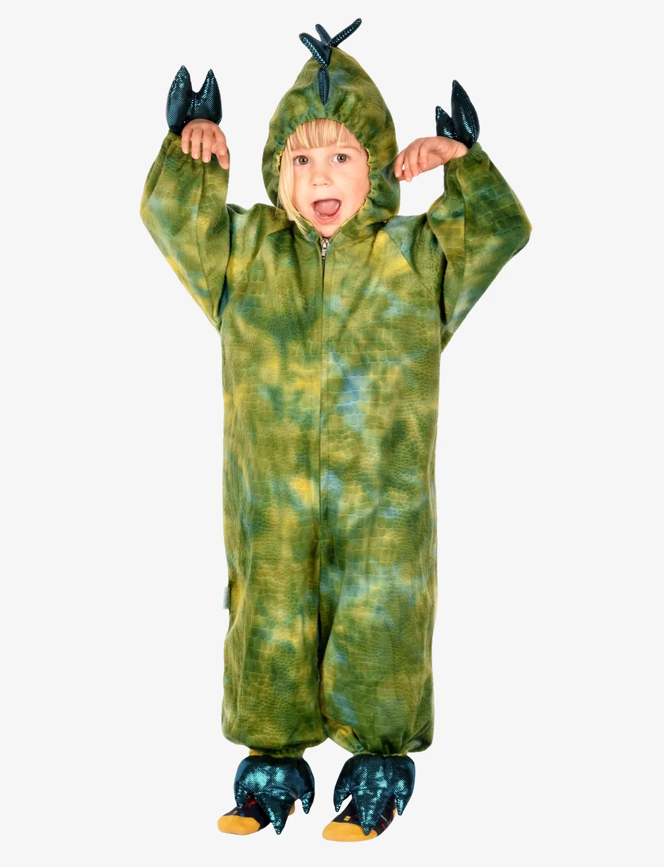 Den goda fen - Dinosaur Costume - kostüümid - green - 0