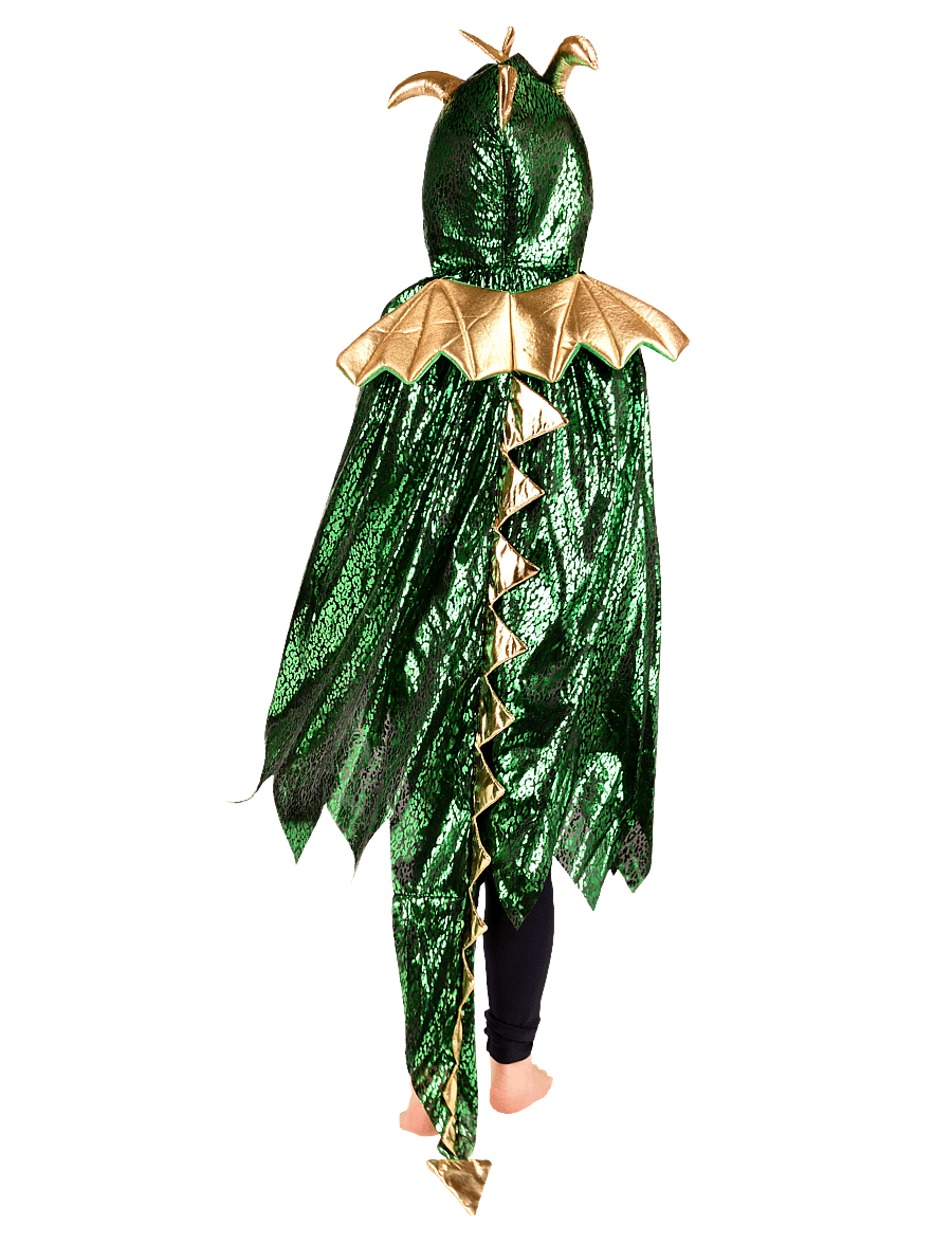 Den goda fen - Dragon Costume - green/gold - 0