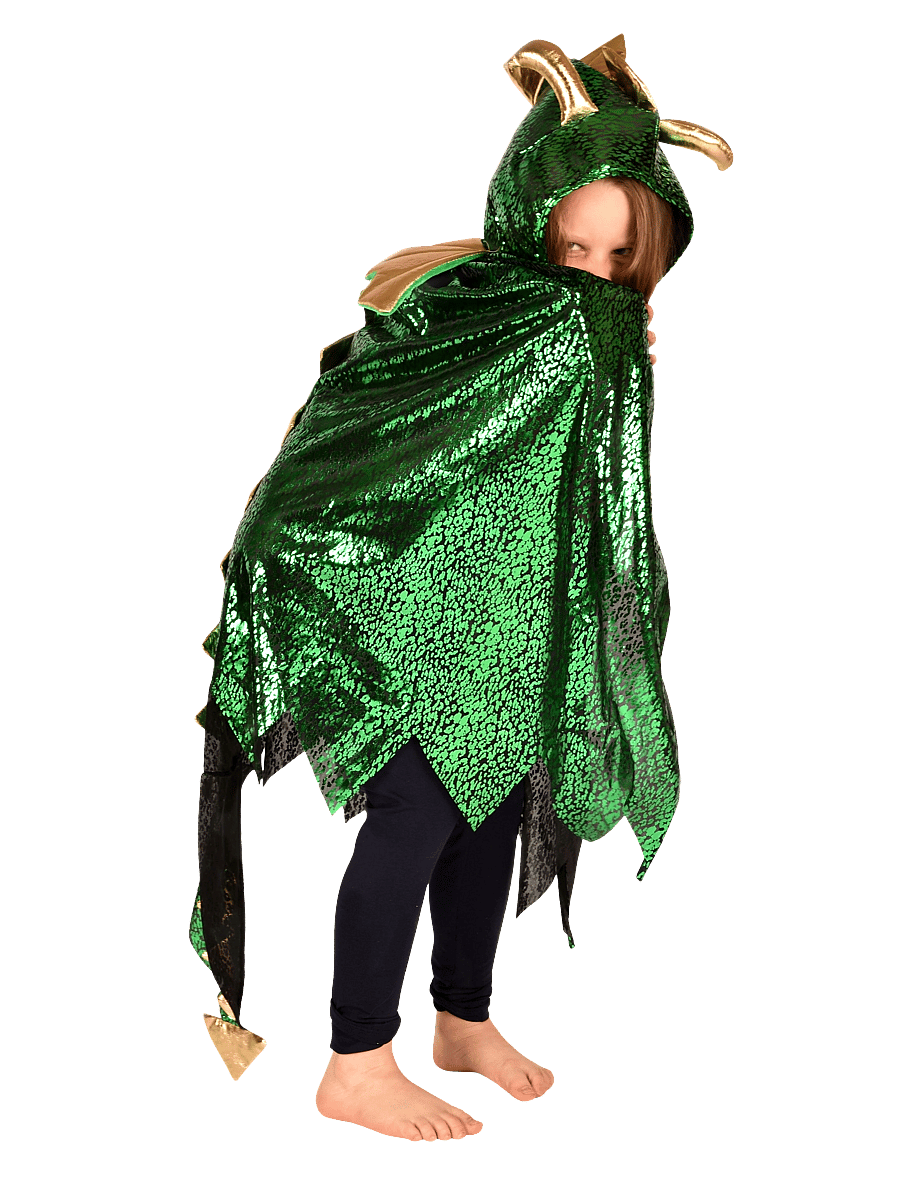 Den goda fen - Dragon Costume - green/gold - 1