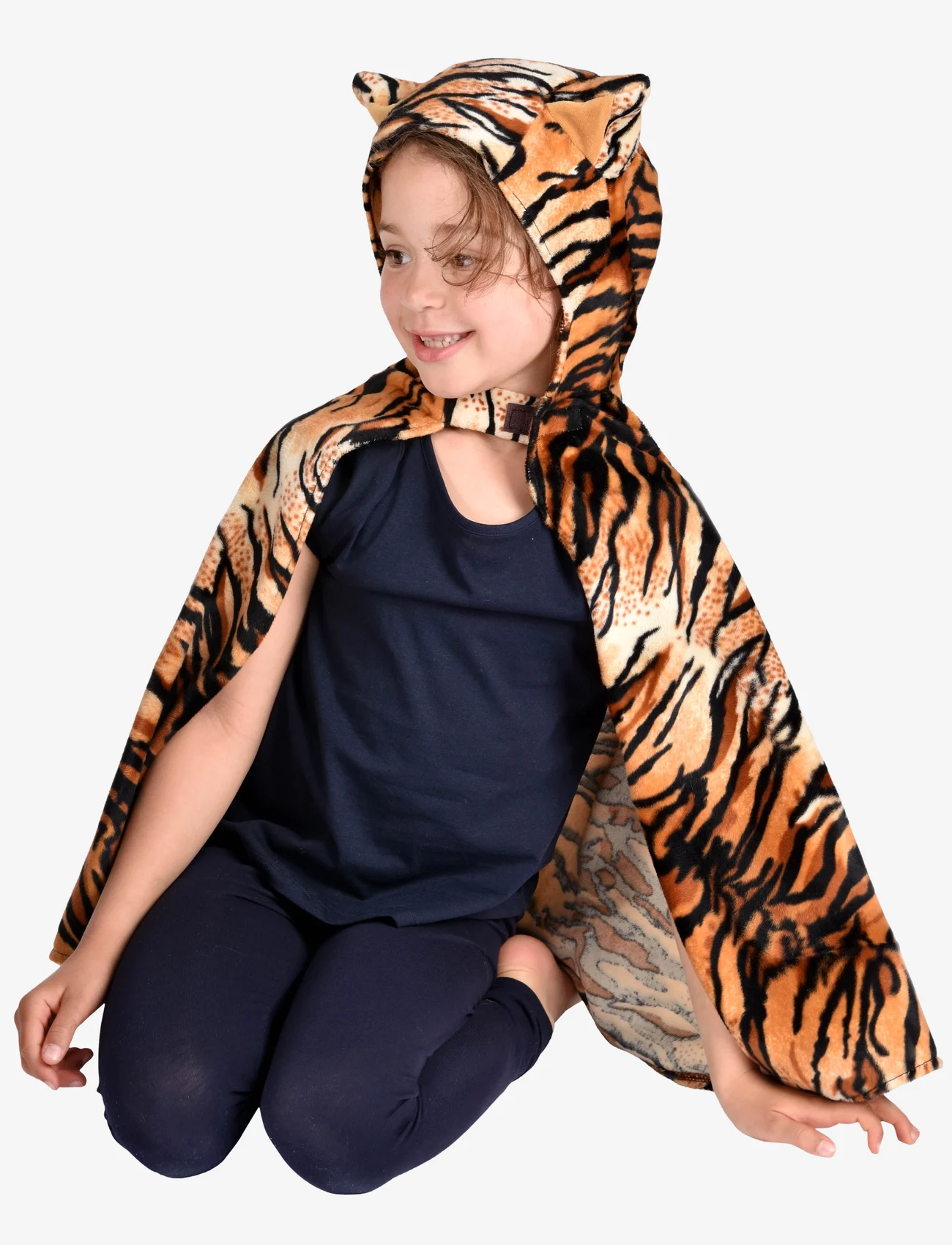 Den goda fen - Tiger Cape - kostüm-zubehör - black/brown/beige - 0