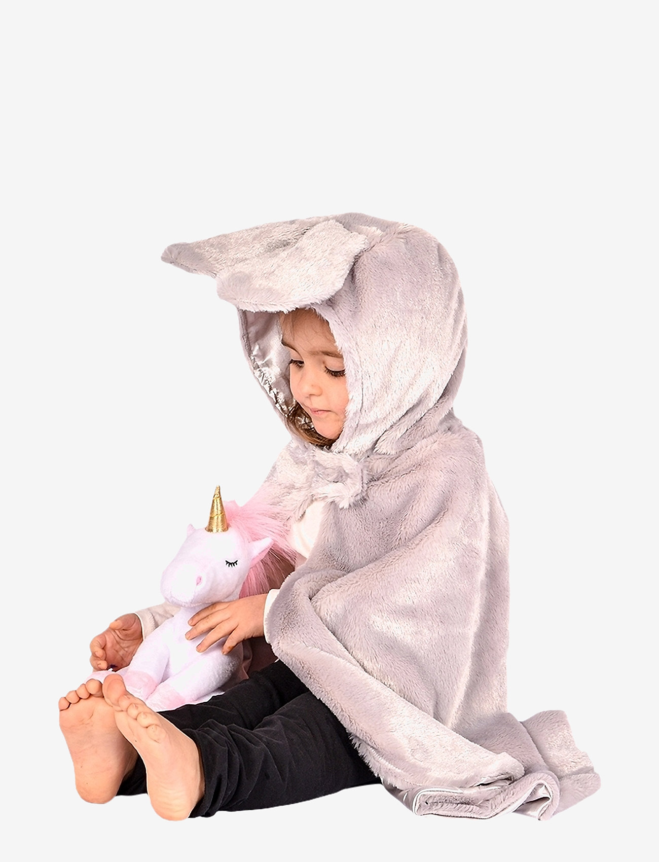 Den goda fen - Bunny Cape - costumes - grey - 1