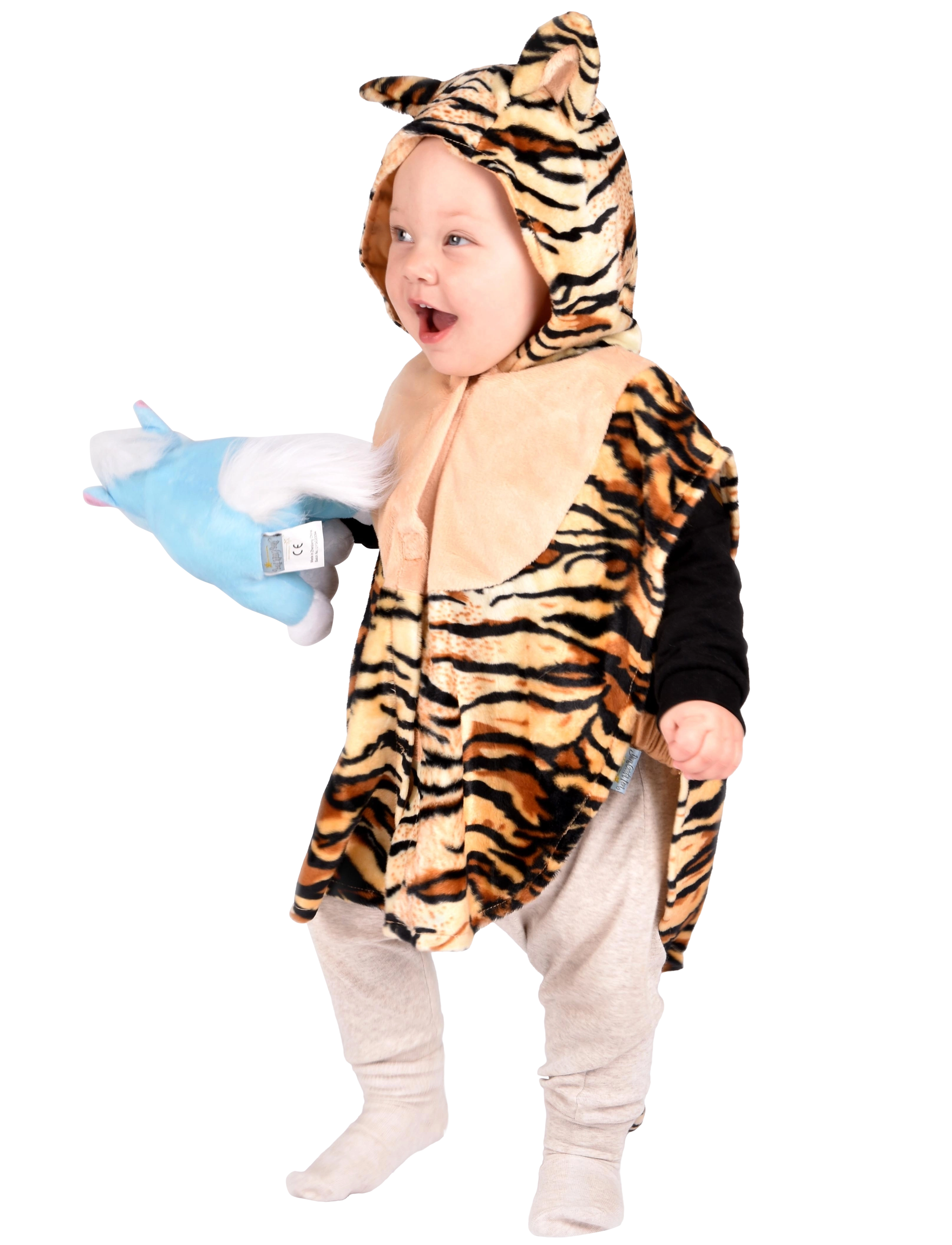 DEN GODA FEN Tiger Cape Patterned - 86-110 - Kinder