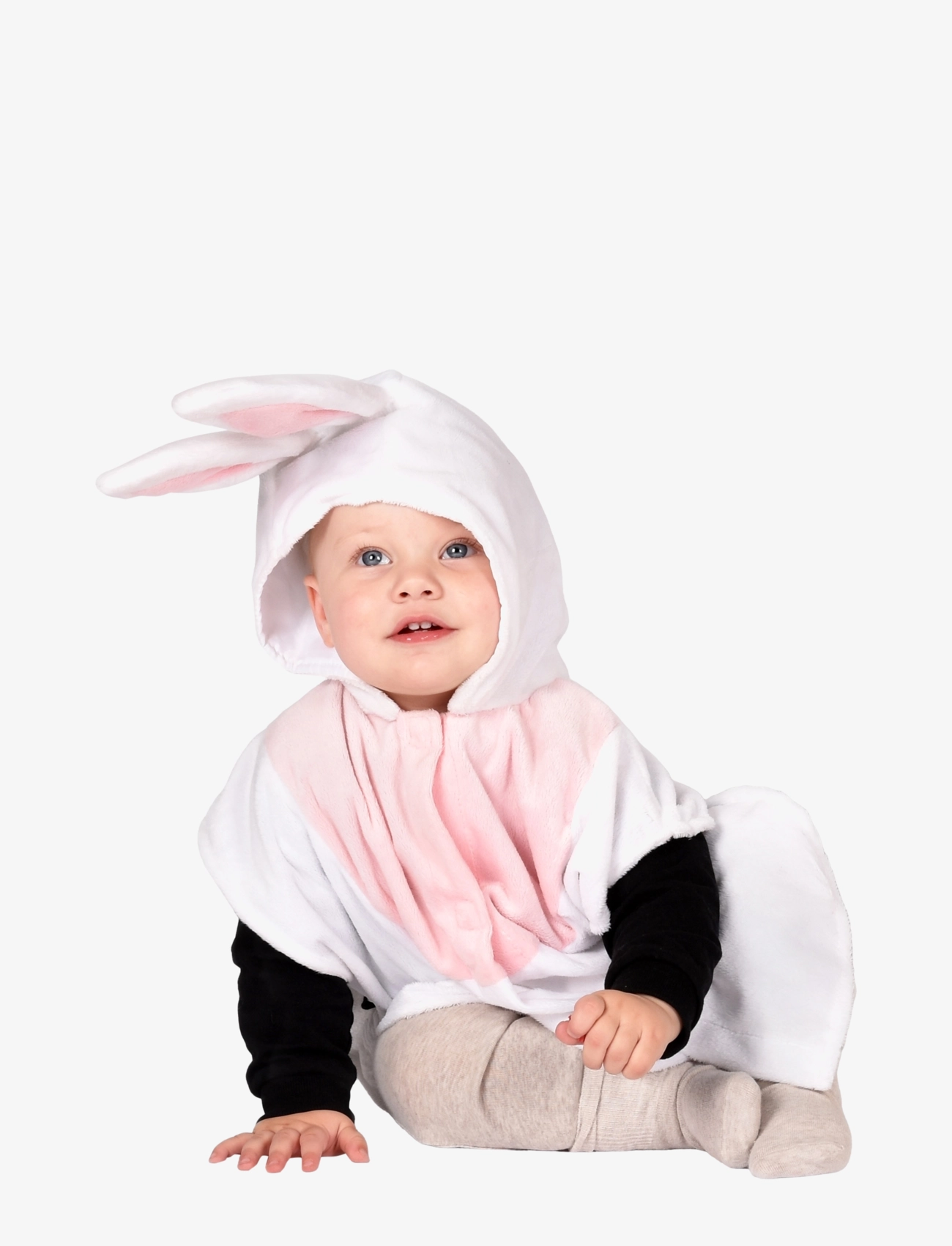 DEN GODA FEN Rabbit Cape Weiß - 86-110 - Kinder