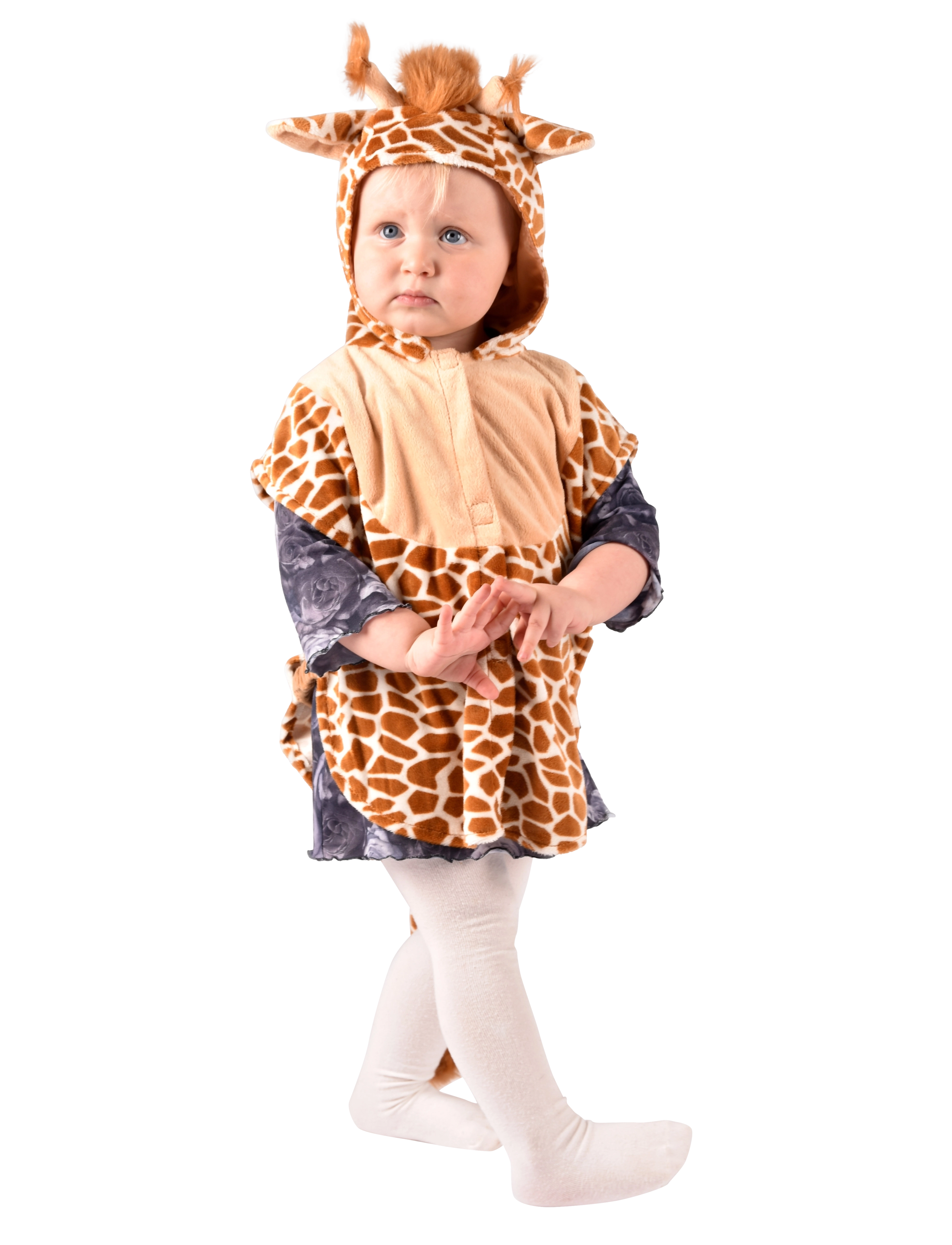 DEN GODA FEN Giraffe Cape Orange - 92-110 - Kinder