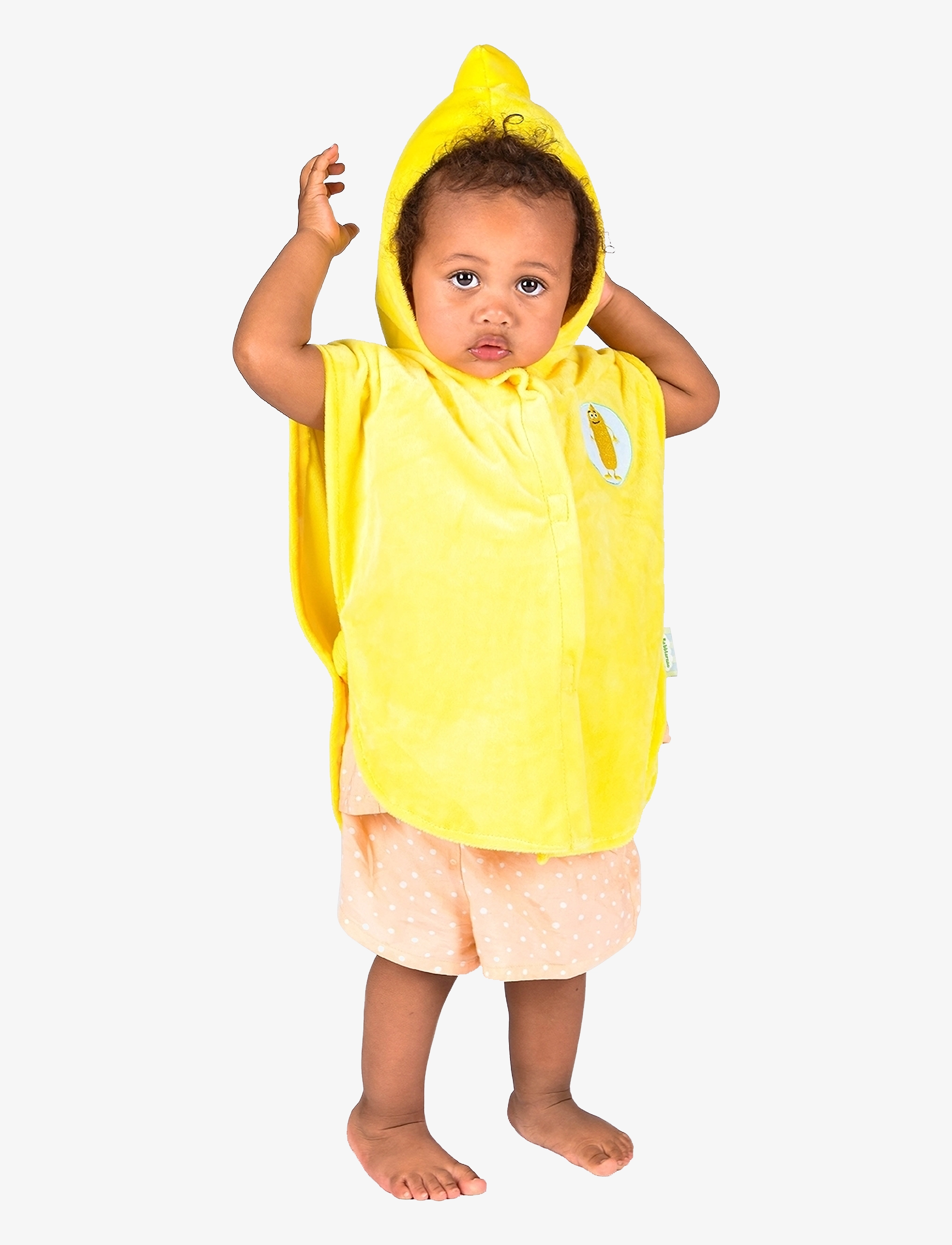 DEN GODA FEN Bibbi Cape Gelb - 86-110 - Kinder