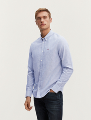 Denham - Rich reg shirt - oxford-skjortor - dark sapphire - 5