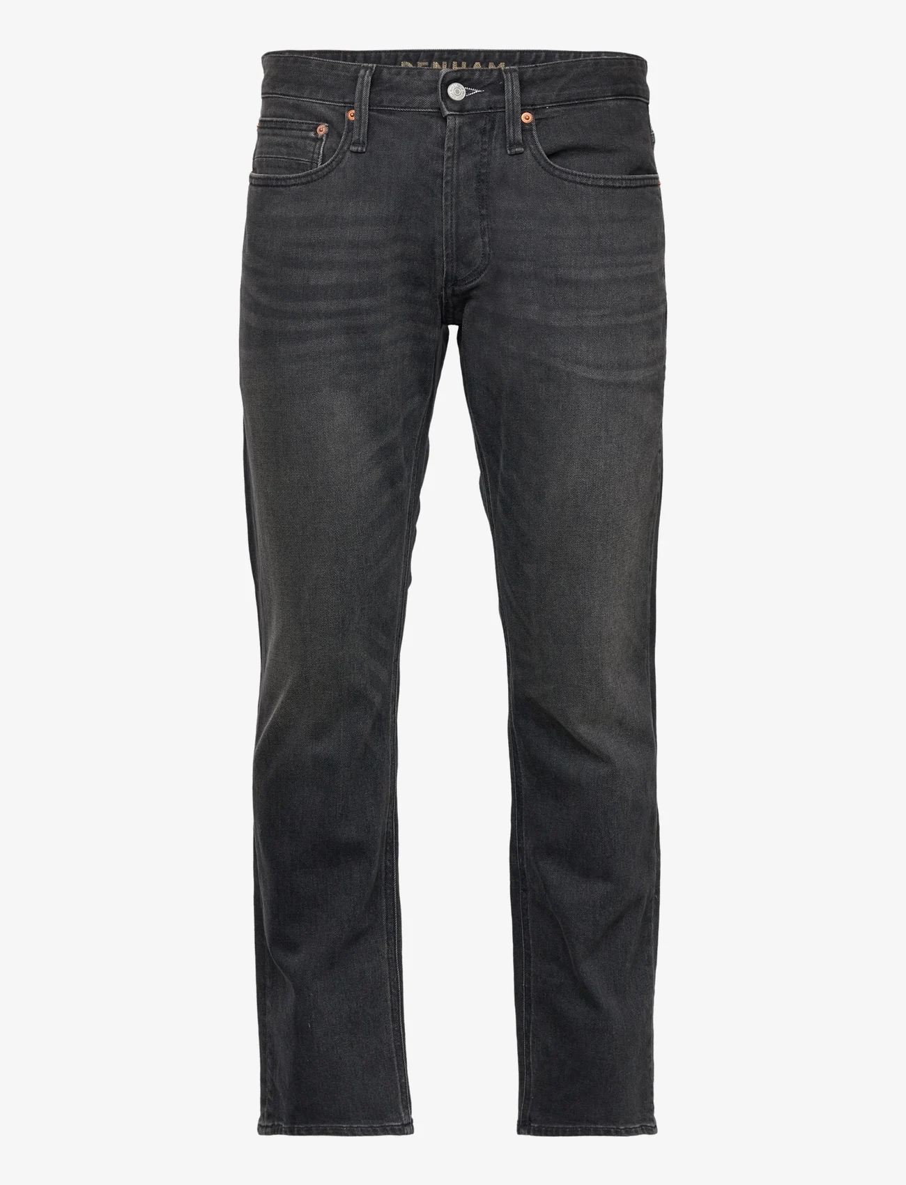 Denham - Mens Trousers Long Jeans - tavalised teksad - black - 0