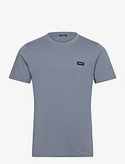 Denham - DENHAM SLIM TEE - kortärmade t-shirts - flintstone blue - 0