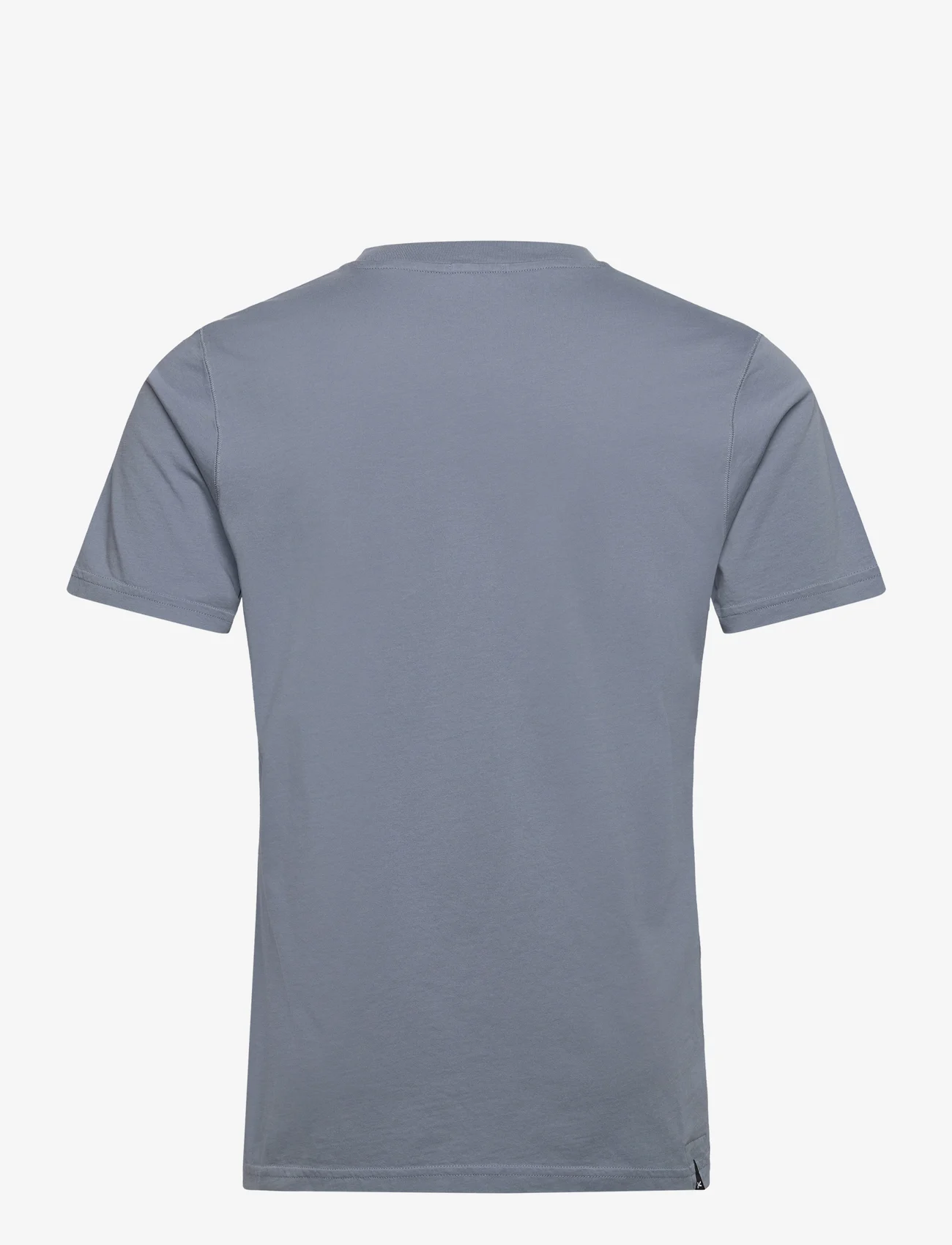 Denham - DENHAM SLIM TEE - kortärmade t-shirts - flintstone blue - 1