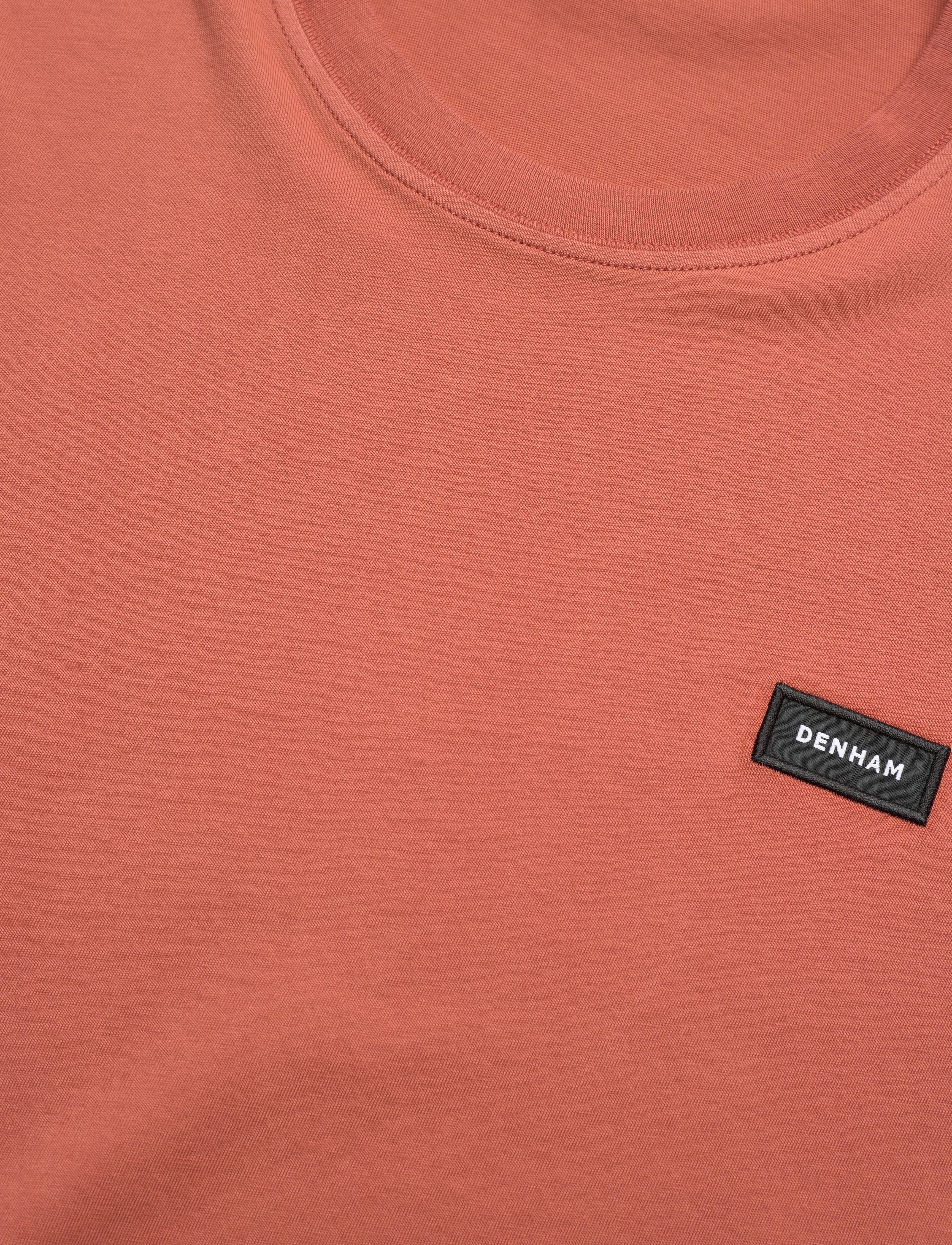 Denham - Denham slim tee - redwood - 2
