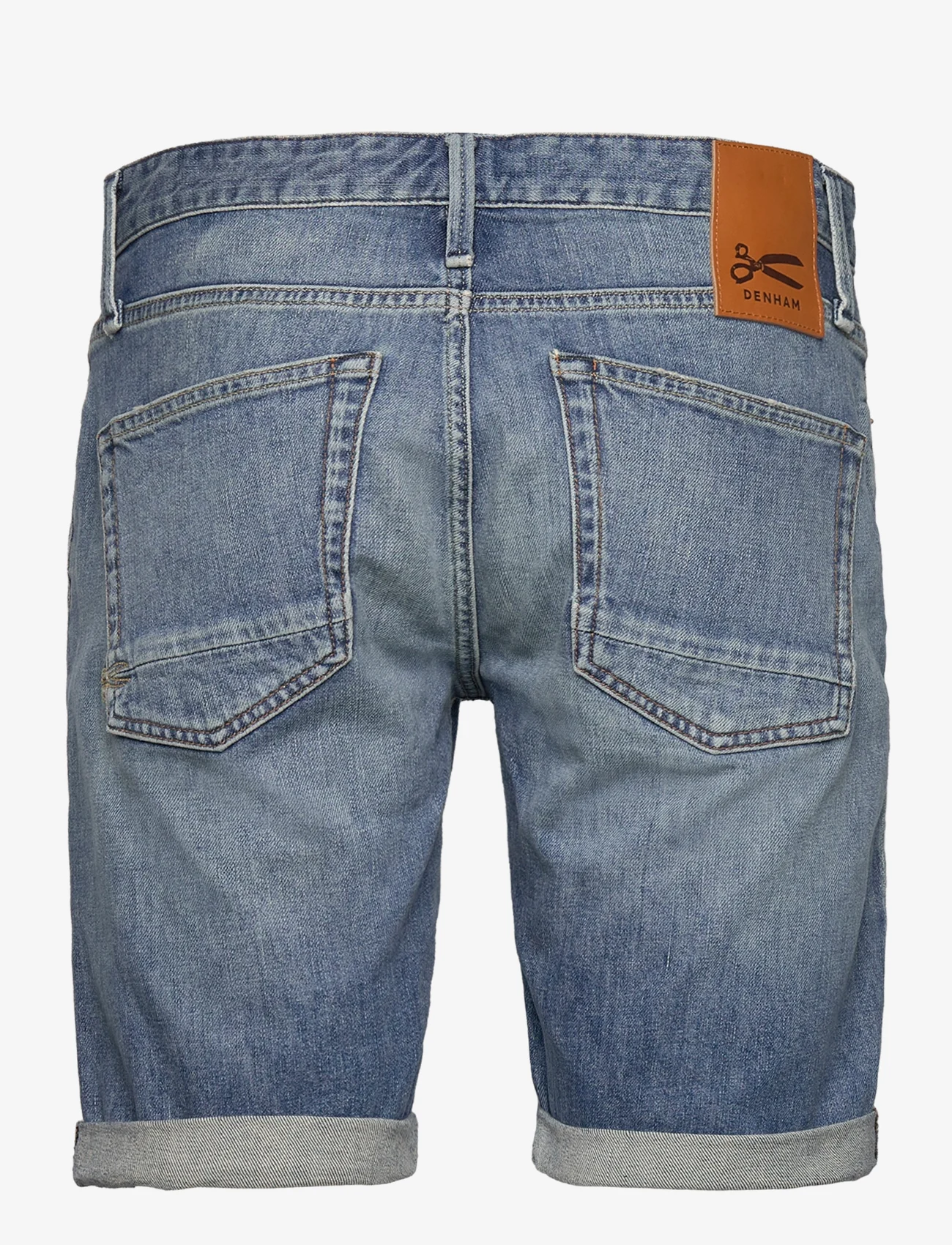 Denham - Razor - denim shorts - mid blue - 1