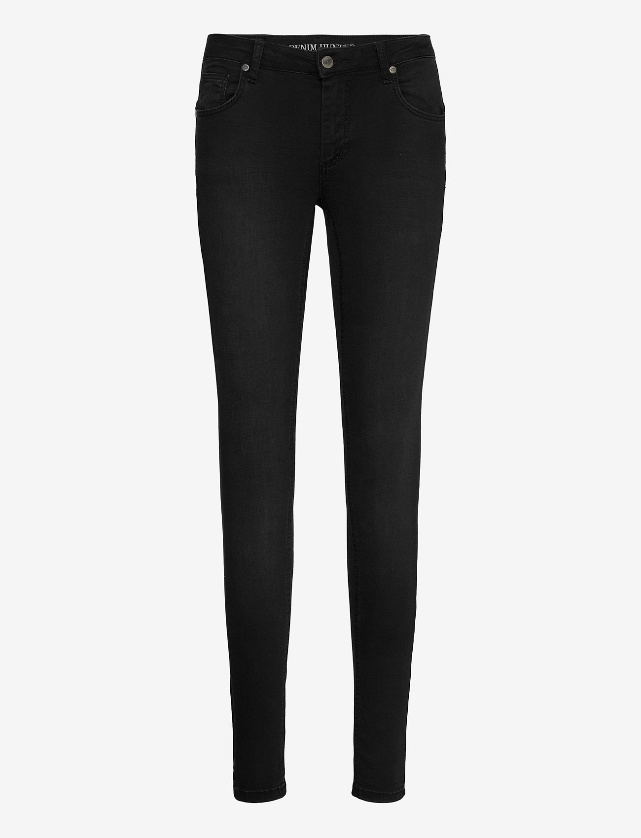 Denim Hunter - Celina long custom - skinny jeans - black washed - 0