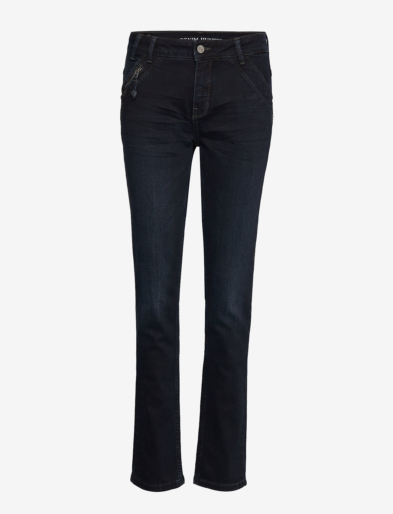 Denim Hunter - DHNew Cape High Custom - slim fit jeans - dark blue wash - 0