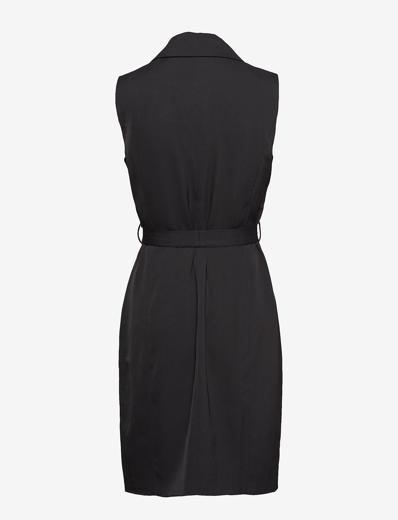 Denim Hunter - DHDia Waist Coat Dress Woven - black - 1