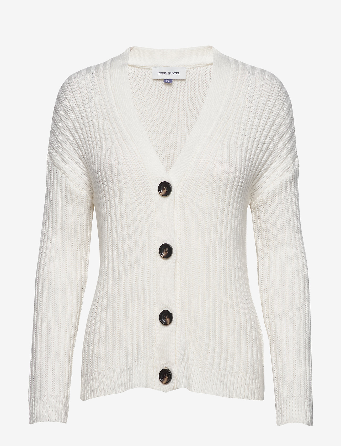 Denim Hunter - DHOlive Knit Cardigan - whisper white - 0